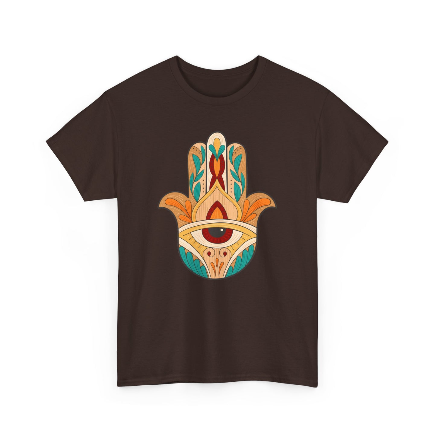 Sacred Shield Heavy Cotton Tee - Protection in Every Step