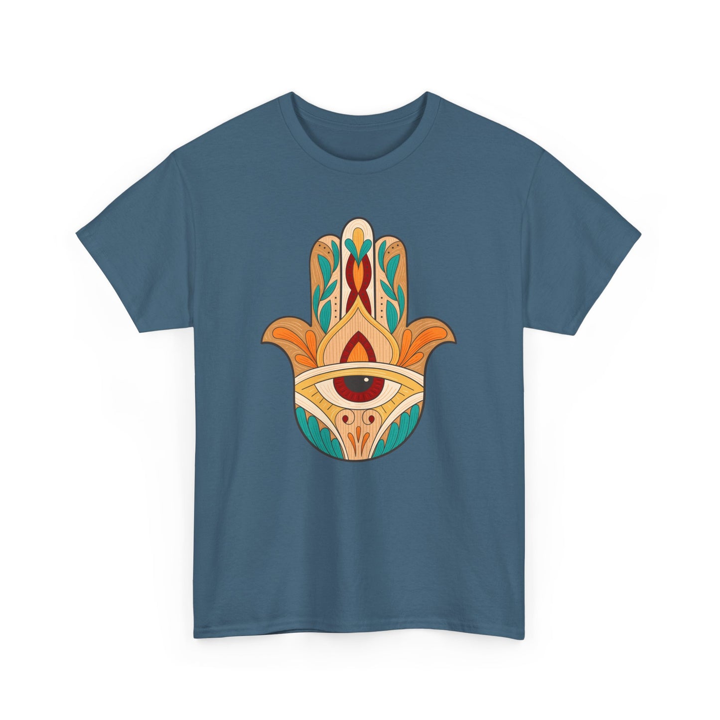 Sacred Shield Heavy Cotton Tee - Protection in Every Step