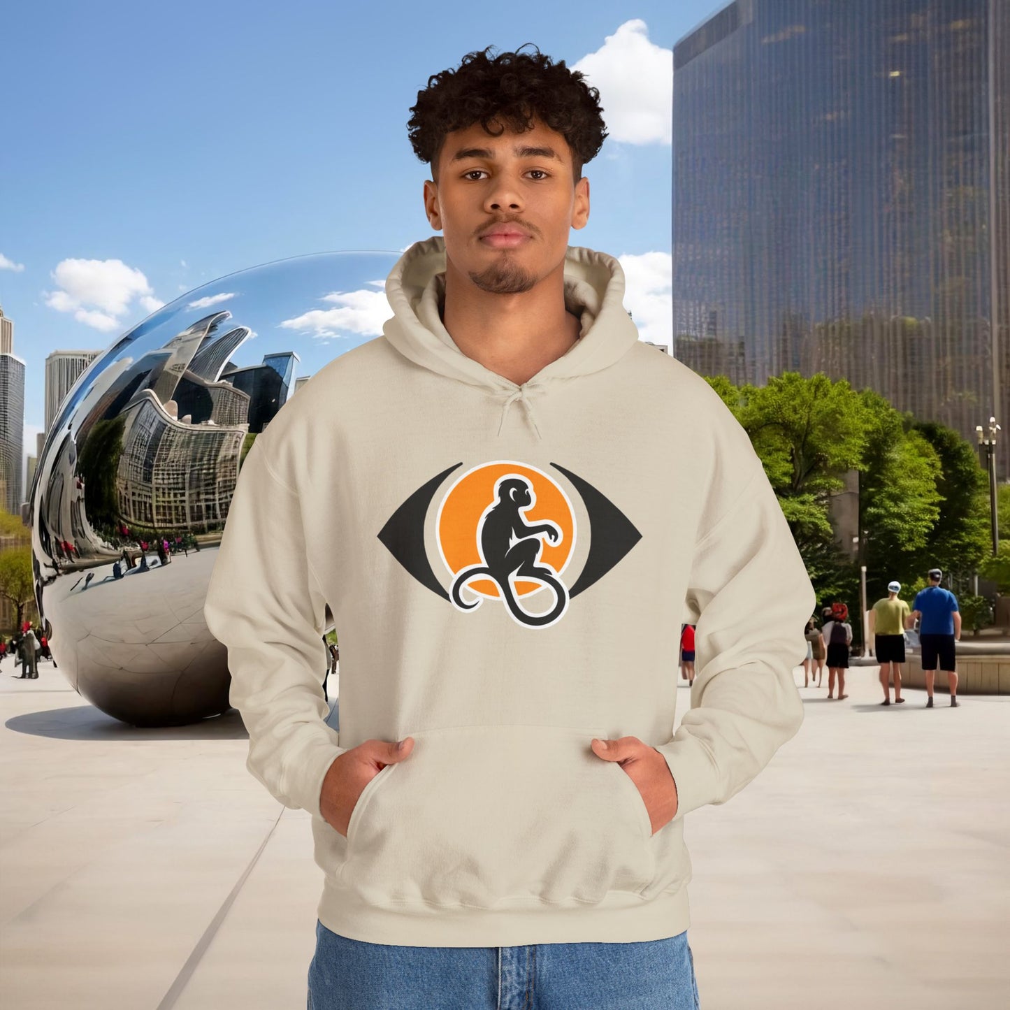 🌑 THE THREE STATES OF MIND — Symbolic Menaste Hoodie