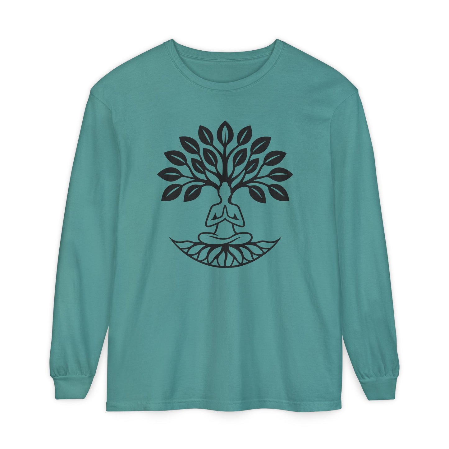 🌳Rooted in Stillness - Tree of Self - Long Sleeve Tee