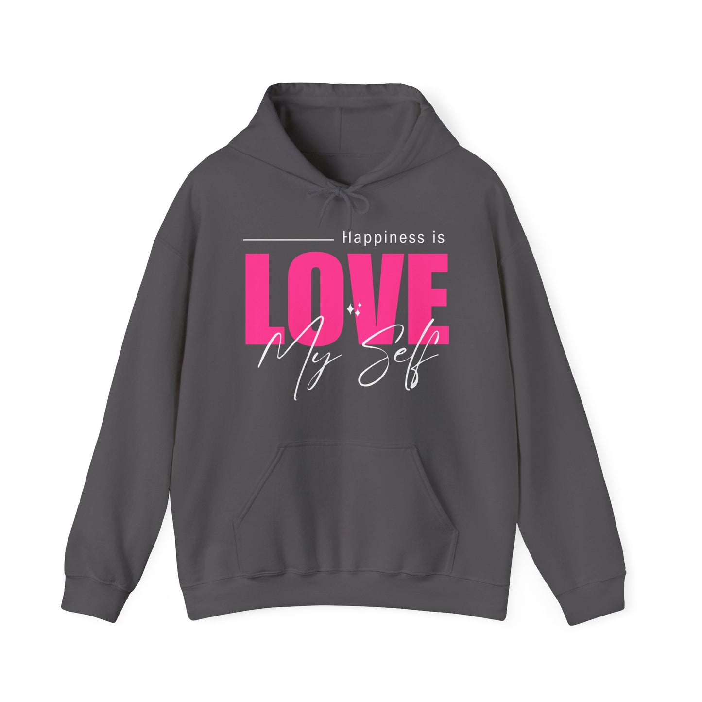 💛🌸Happiness Is Love Myself Hoodie - Wear Your Self-Love Out Loud