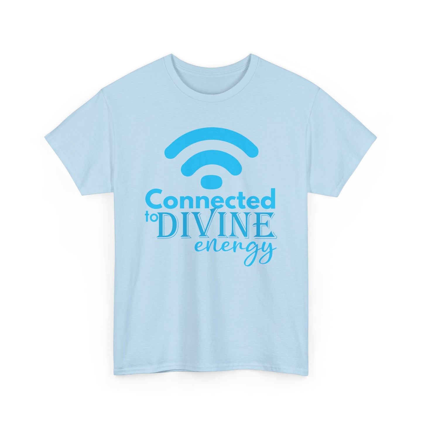 Divine Frequency - Spiritual Connection Heavy Cotton Tee