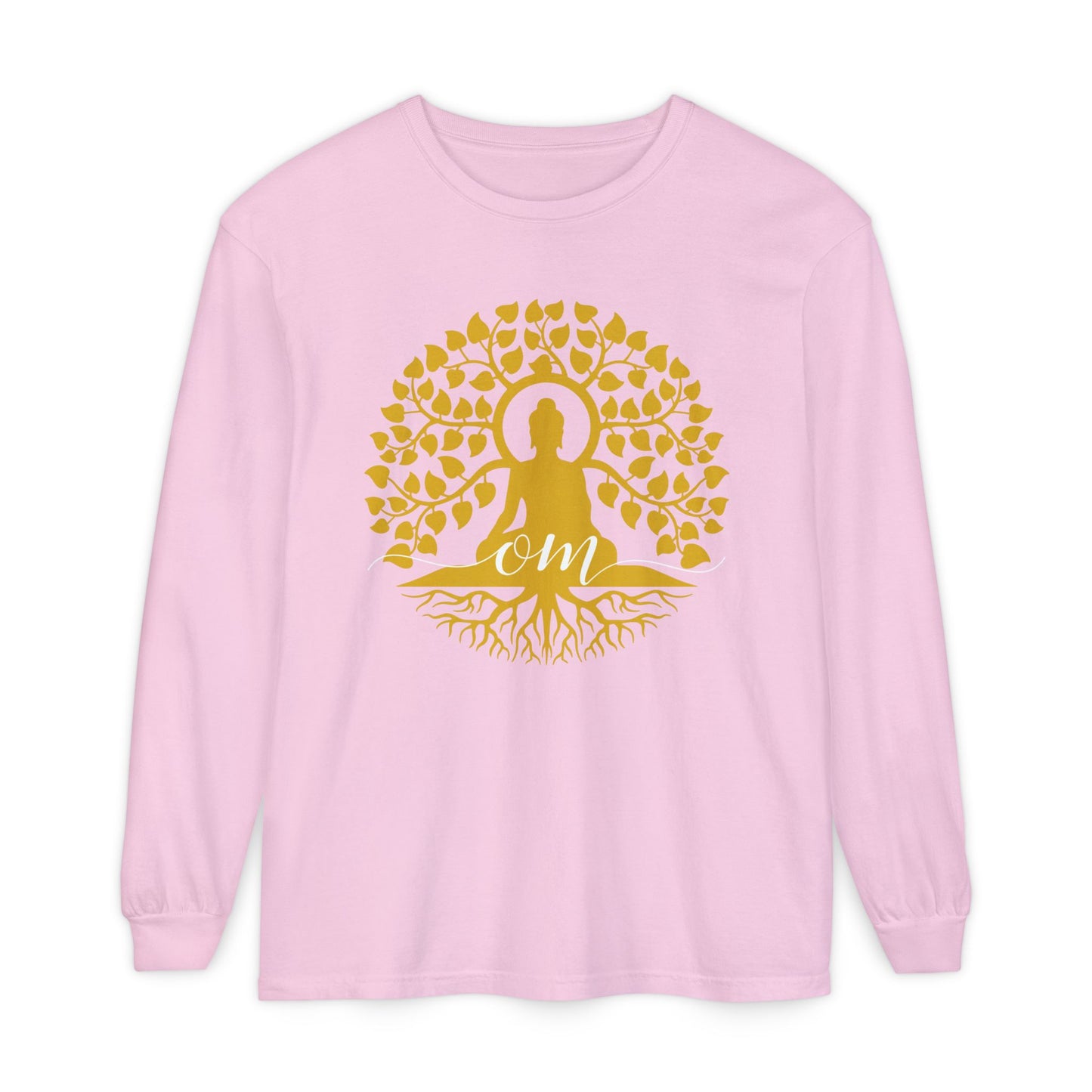 🧘‍♂️Rooted in OM - Buddha Tree Long Sleeve Tee