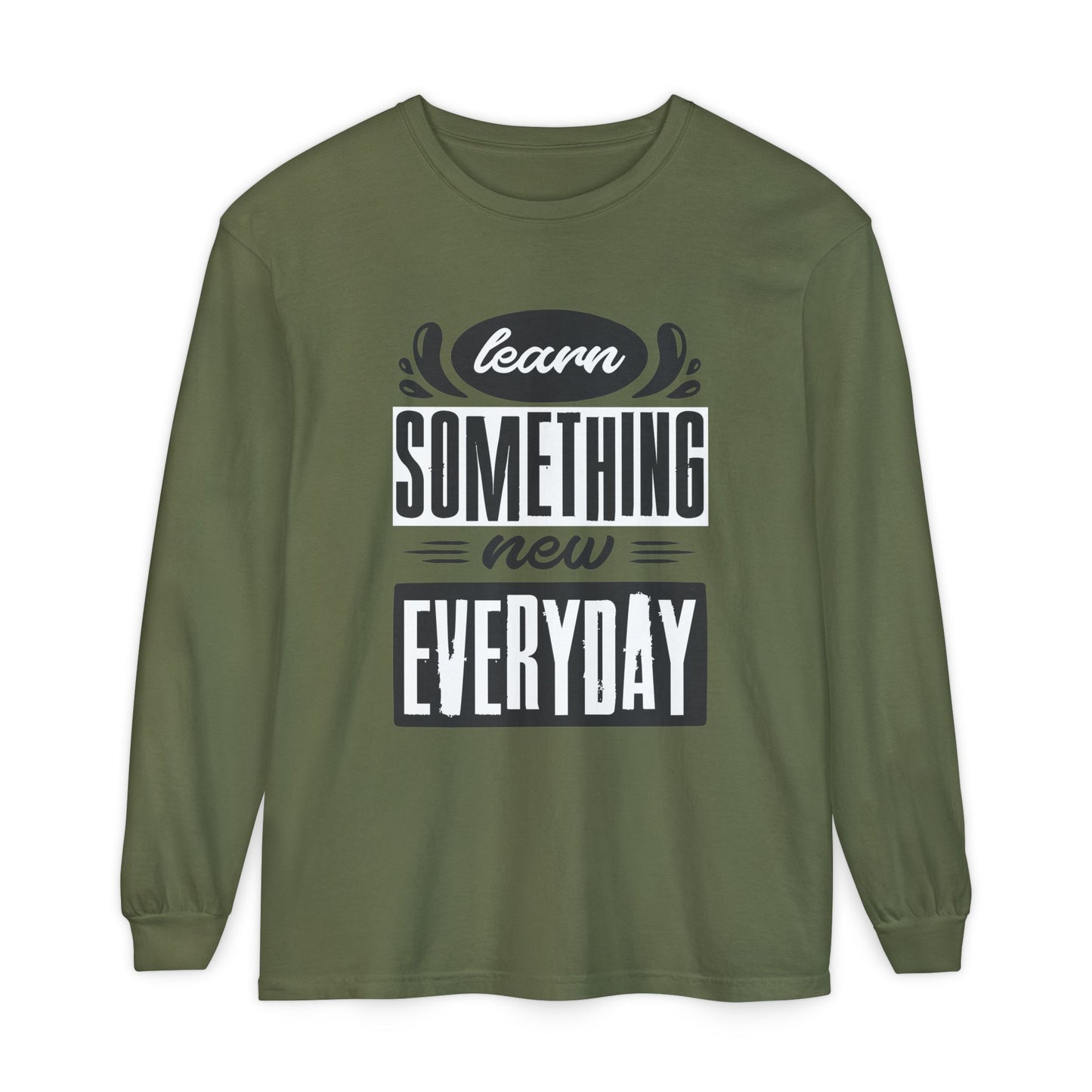 📚Learn Something New Every Day - Curiosity Long Sleeve Tee