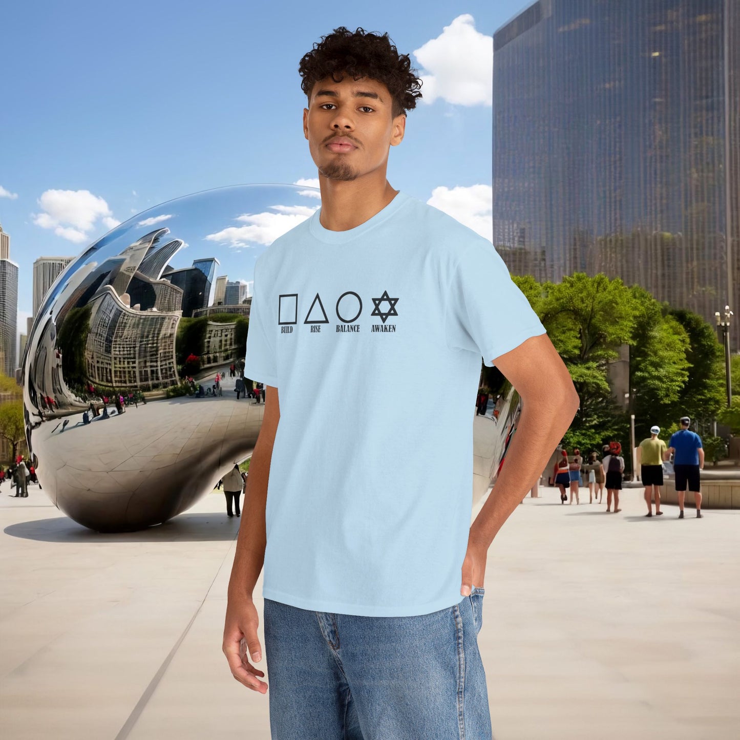 🌑🖤 THE FOUR PILLARS OF THE MASCULINE — Menaste T-Shirt