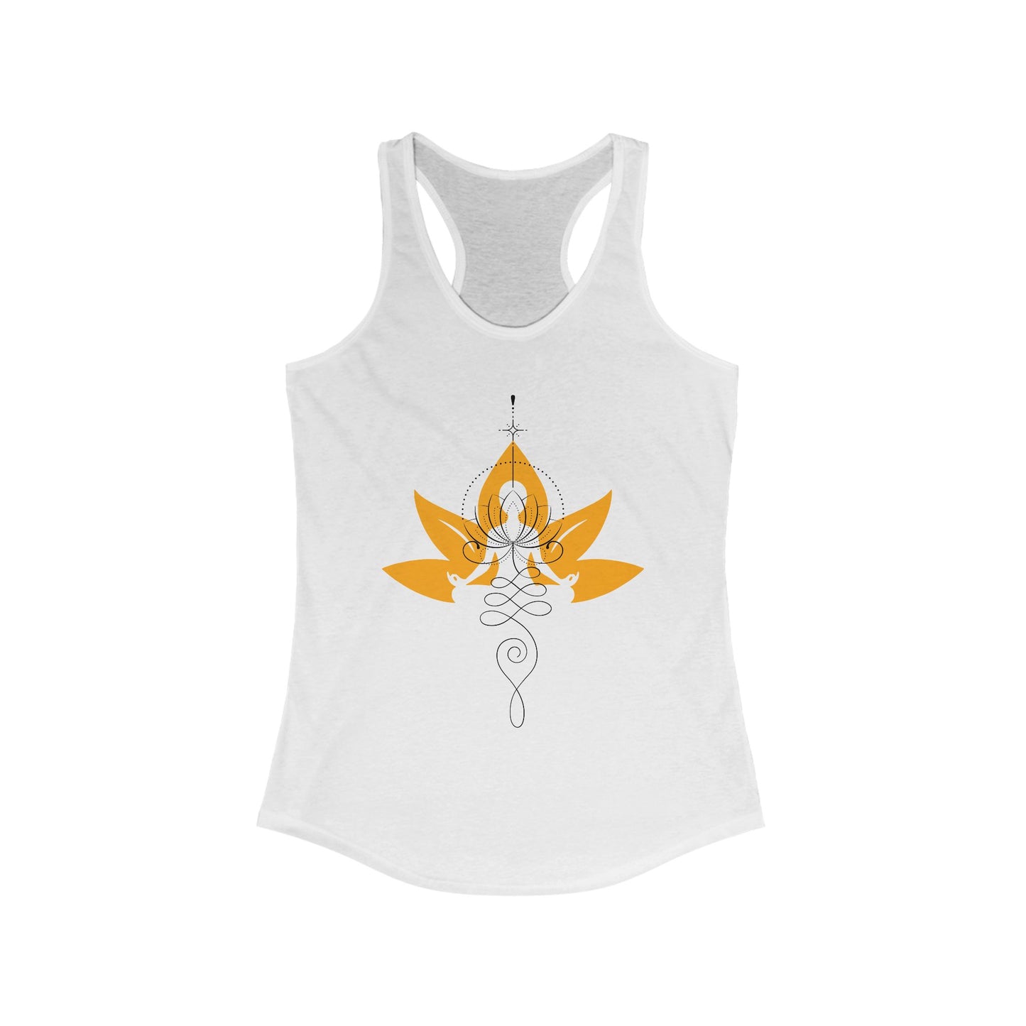 “Heartline Connection” Racerback Tank – Love as Your Anchor, Light as Your Guide