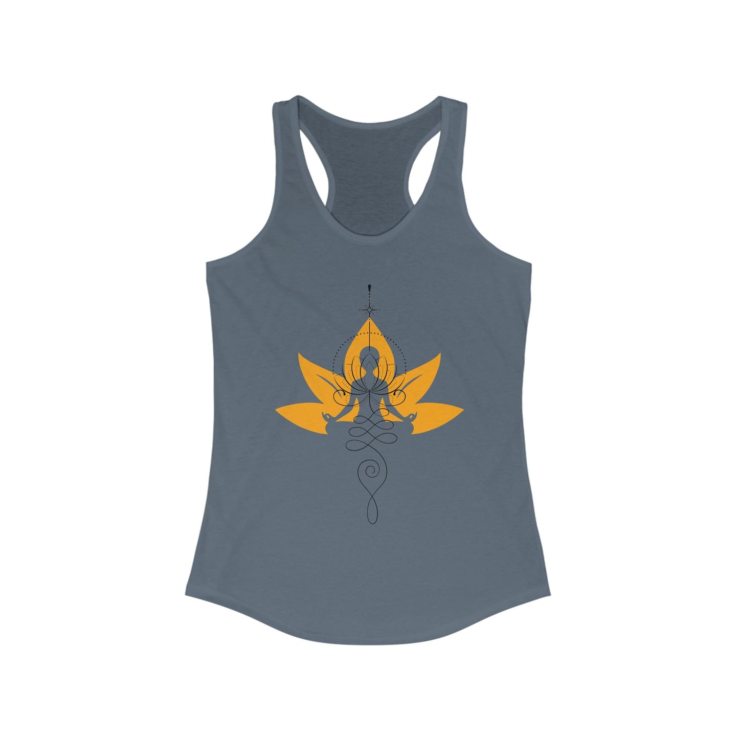 “Heartline Connection” Racerback Tank – Love as Your Anchor, Light as Your Guide