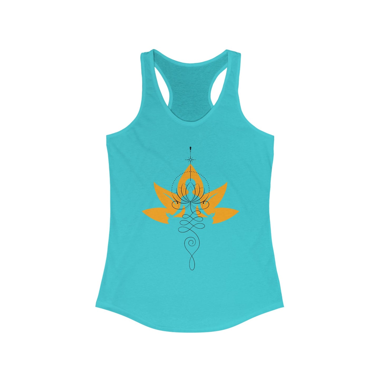 “Heartline Connection” Racerback Tank – Love as Your Anchor, Light as Your Guide