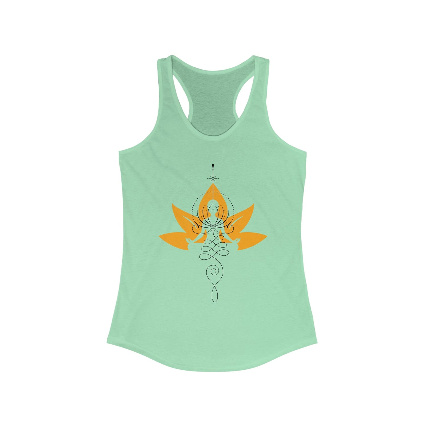 “Heartline Connection” Racerback Tank – Love as Your Anchor, Light as Your Guide