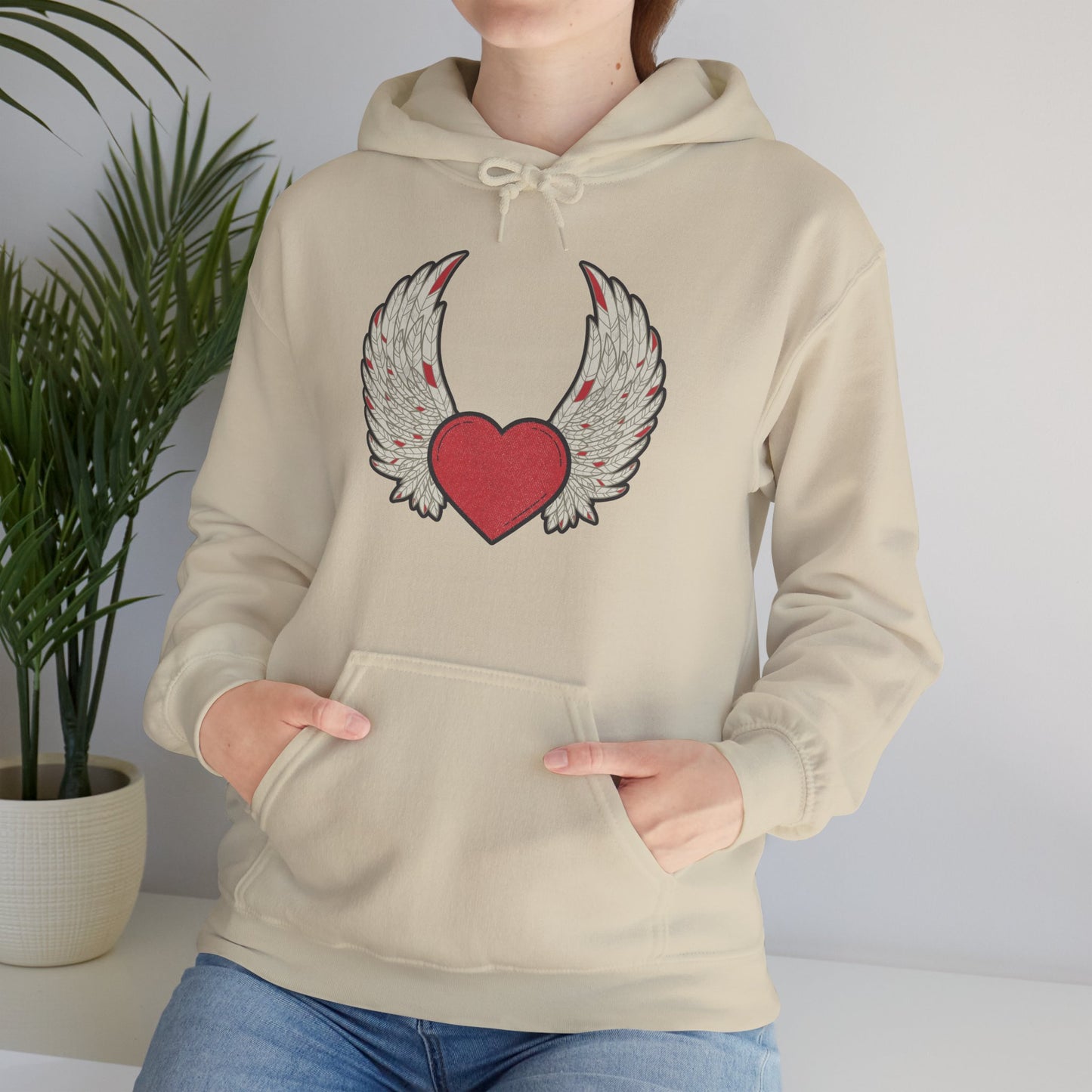 ❤️Heart Wings Hoodie – Love in Flight 🌟✨