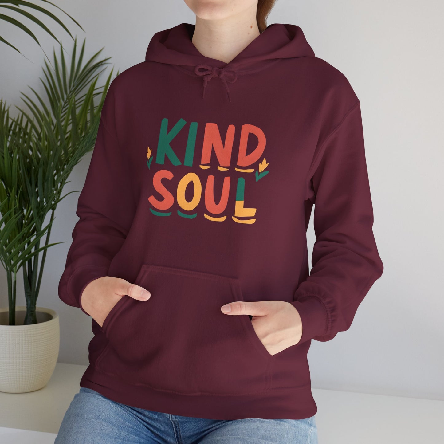 🌈KIND SOUL Hoodie — Wear Your Light, Share Your Warmth💖
