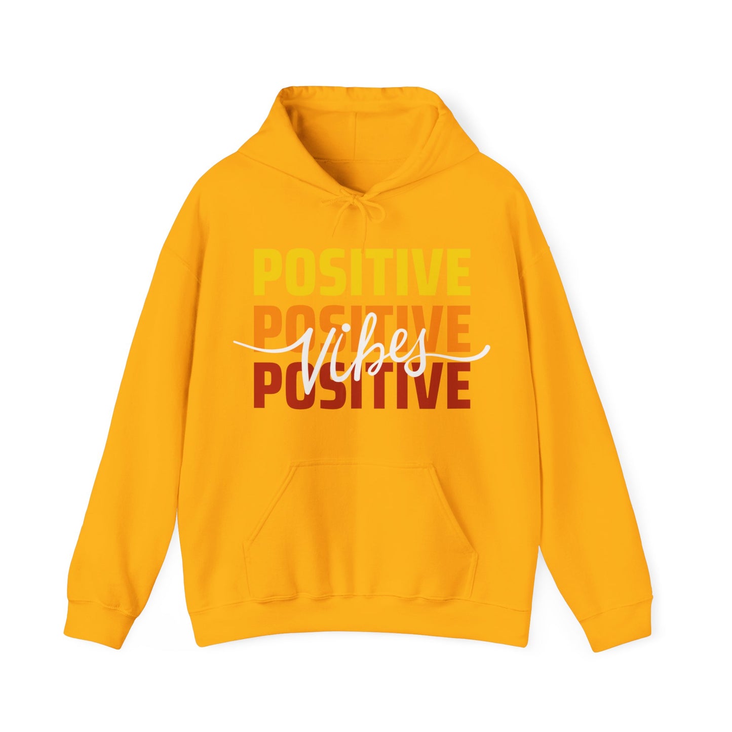 ✨ Positive Vibes - Powerful Motto Hooded Sweatshirt