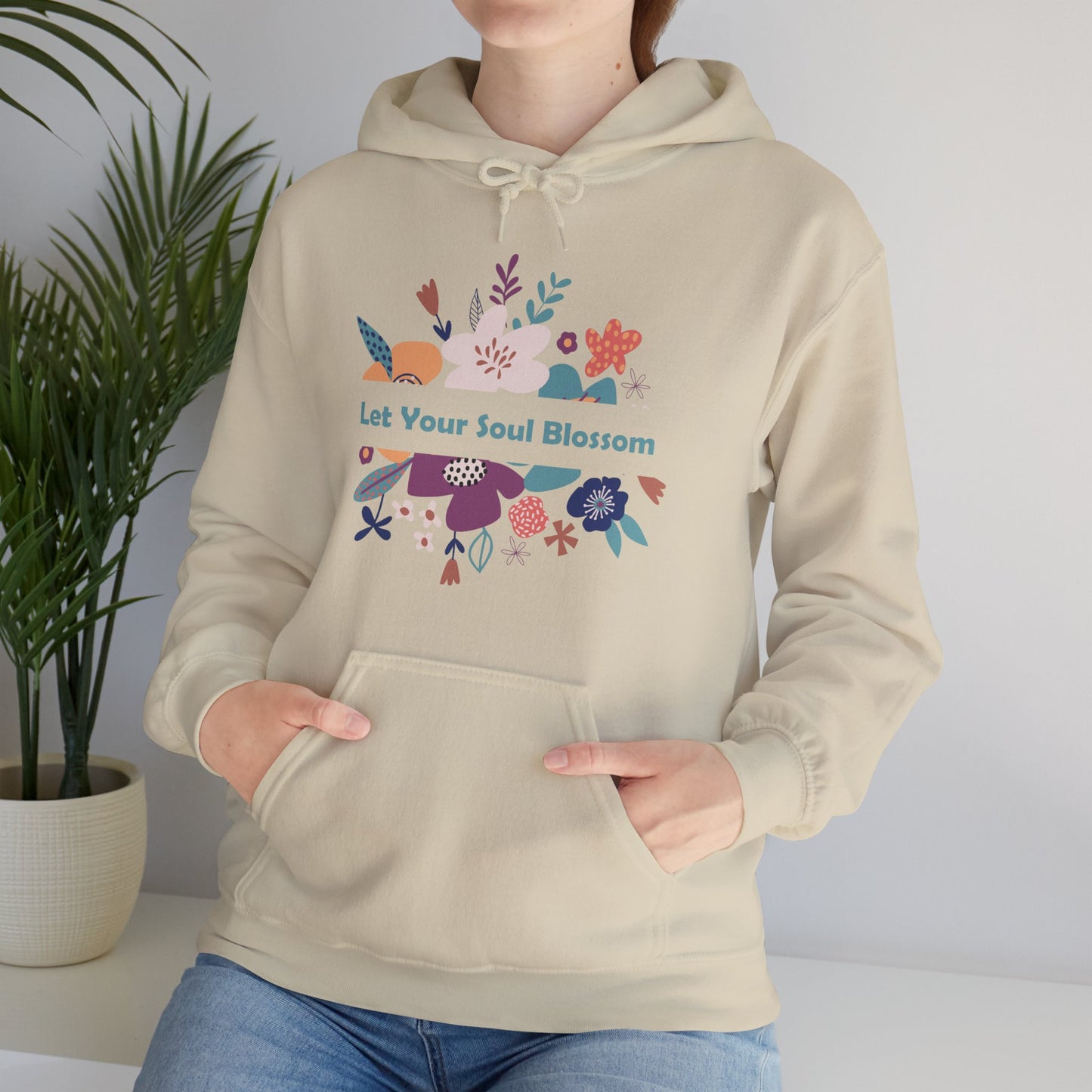 🌸Let Your Soul Blossom Hoodie🌿💮