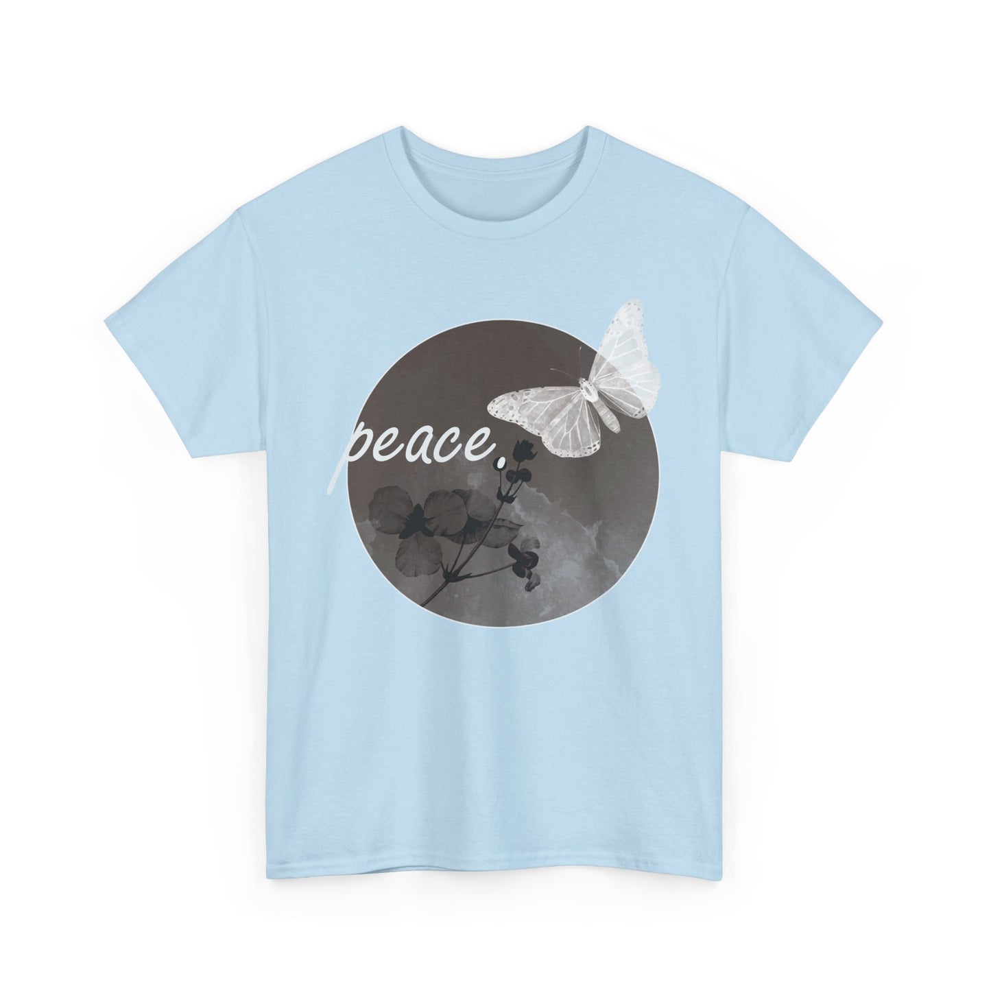 Peace Within Heavy Cotton Tee - Grace in Stillness