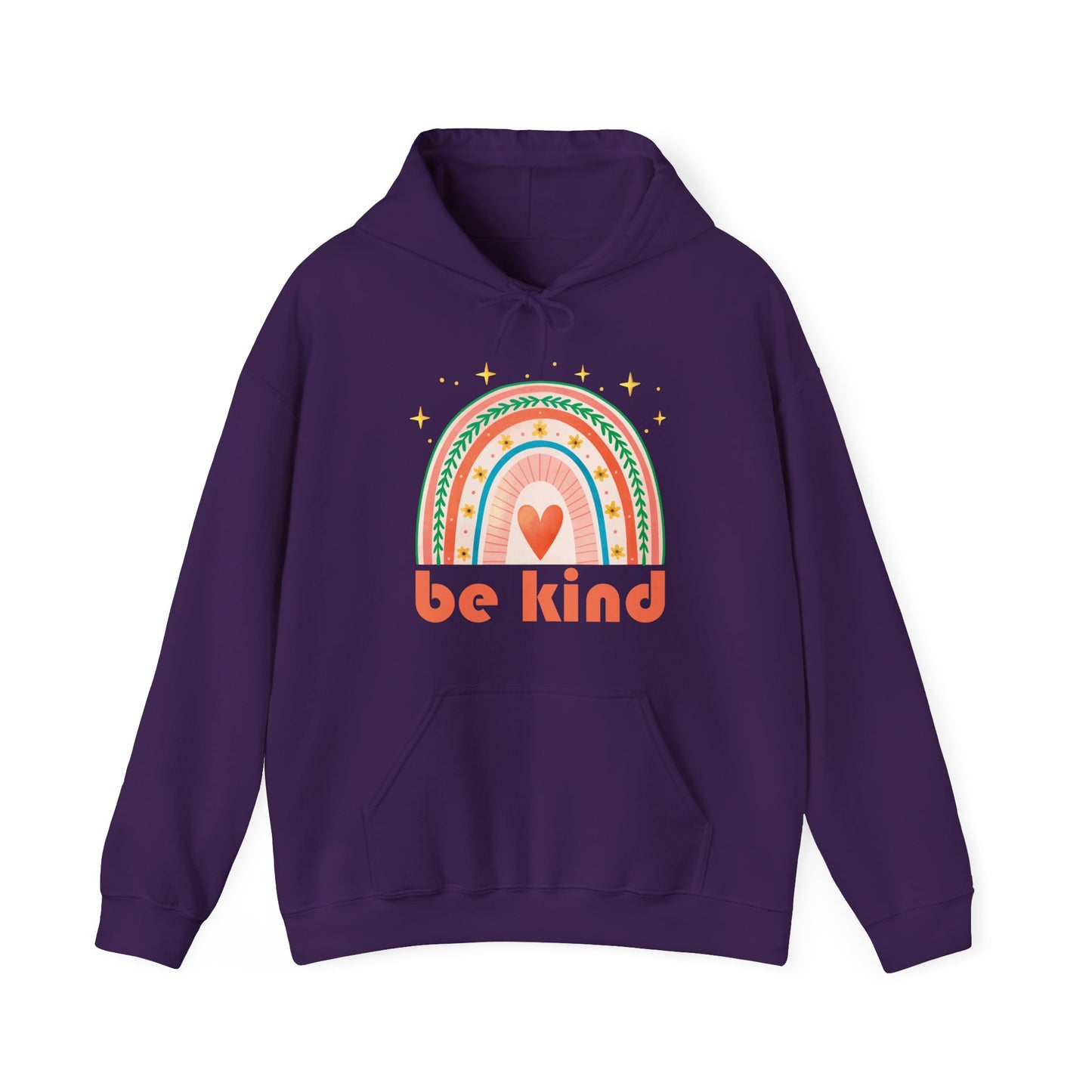 🌈💫Be Kind Cosmic Rainbow Hoodie 🌈✨