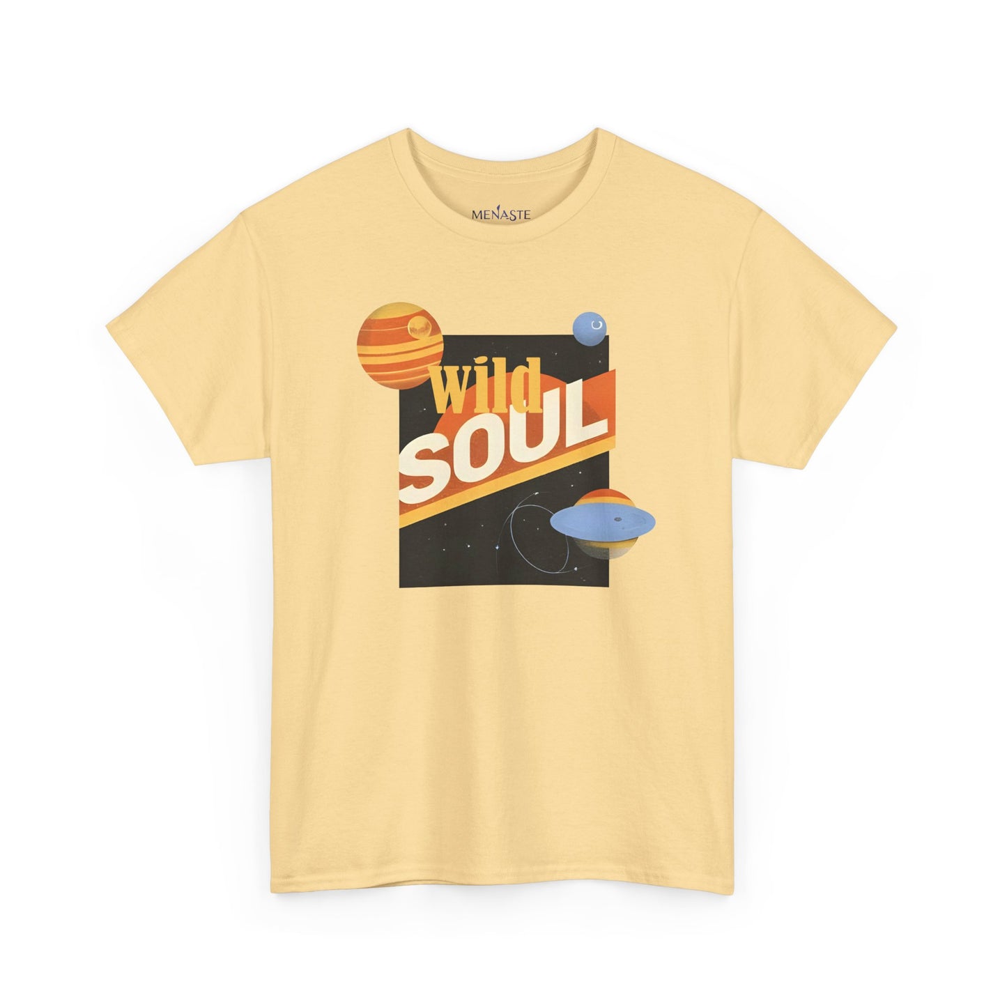 🌌 Menaste "WILD SOUL" — Cosmic Nomad Tee