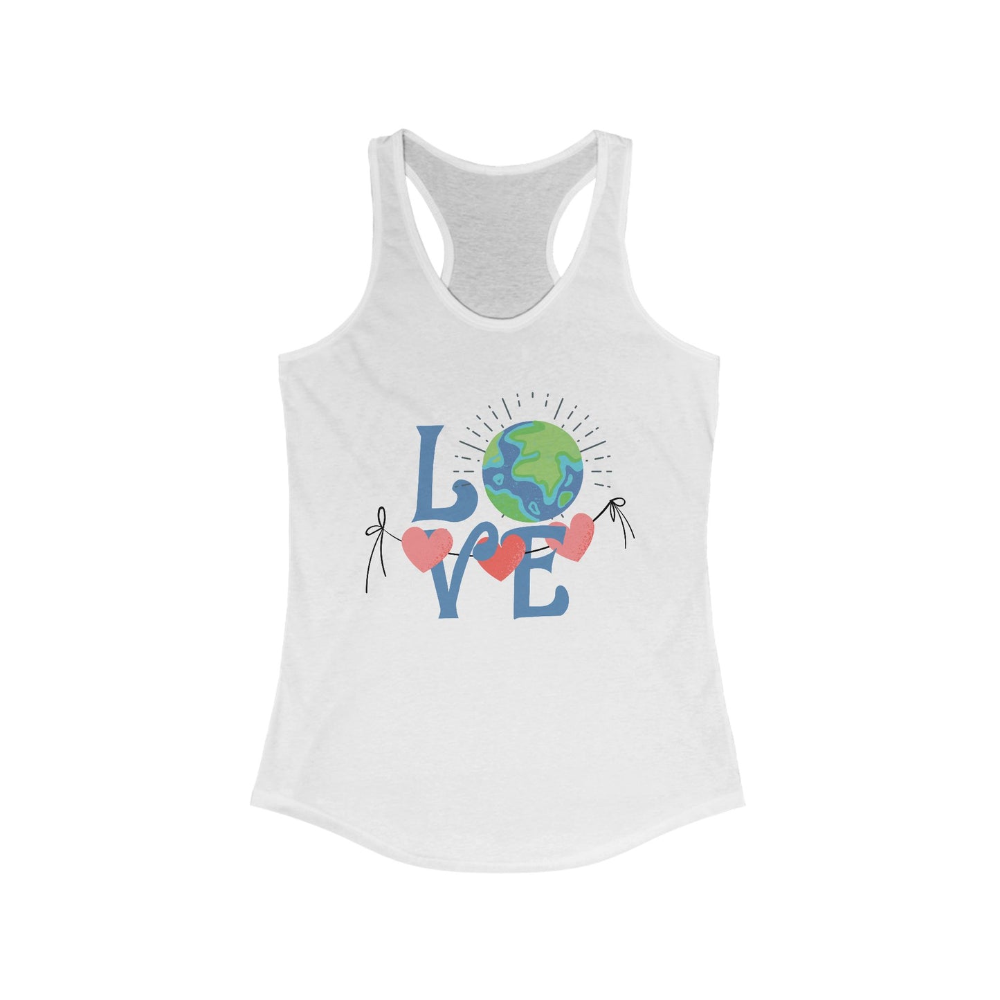 “One Love, One Earth” - Unity Racerback Tank