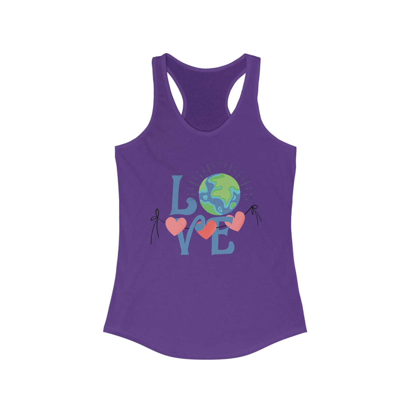 “One Love, One Earth” - Unity Racerback Tank