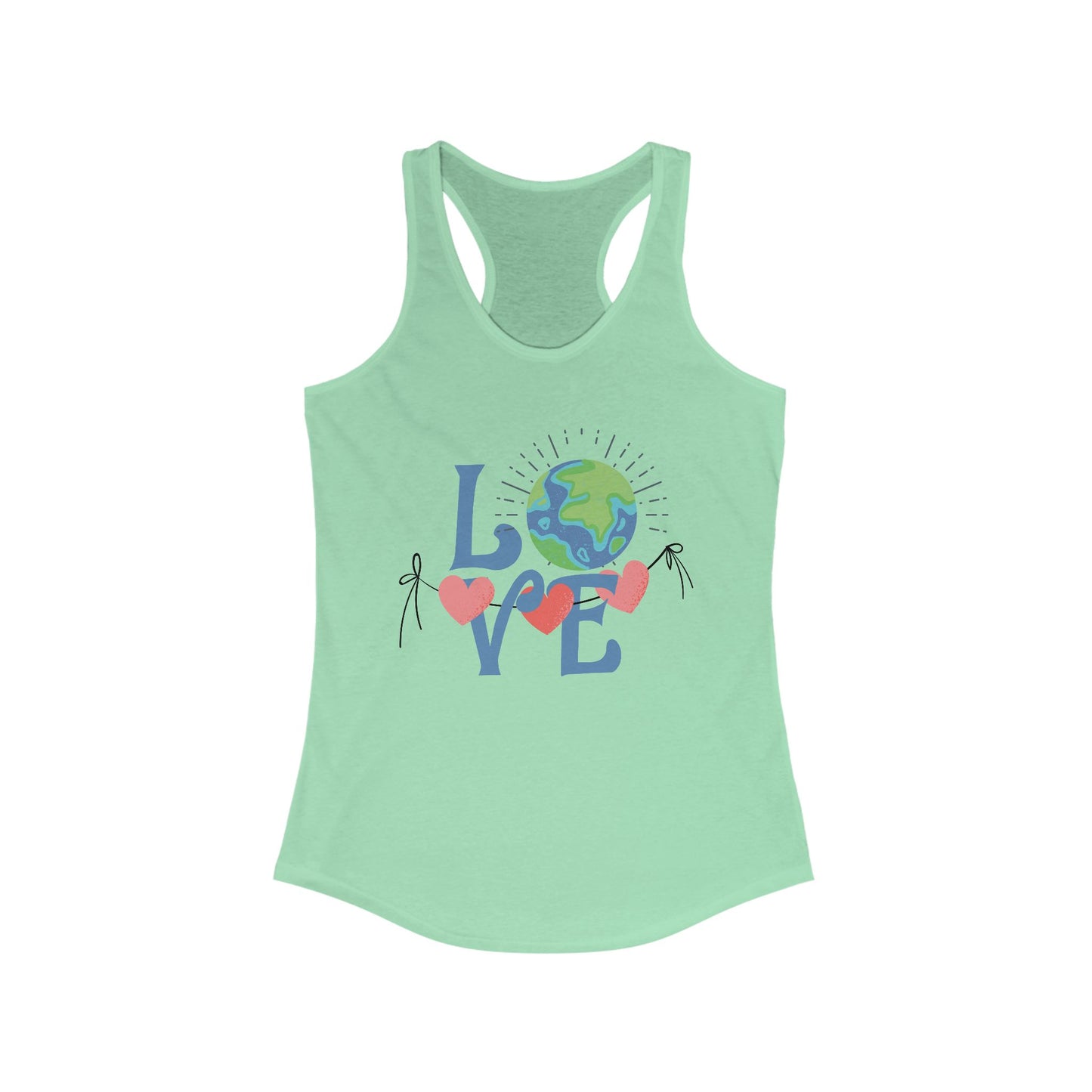 “One Love, One Earth” - Unity Racerback Tank