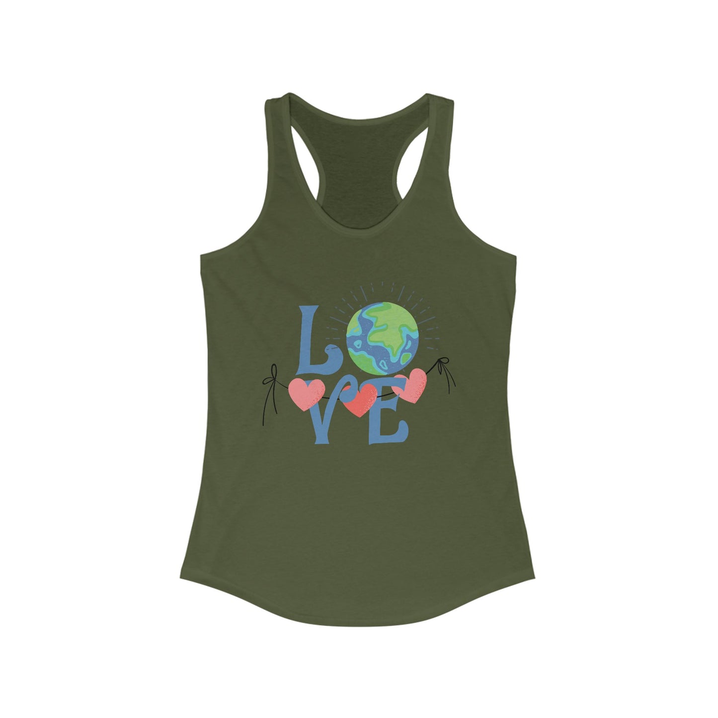 “One Love, One Earth” - Unity Racerback Tank