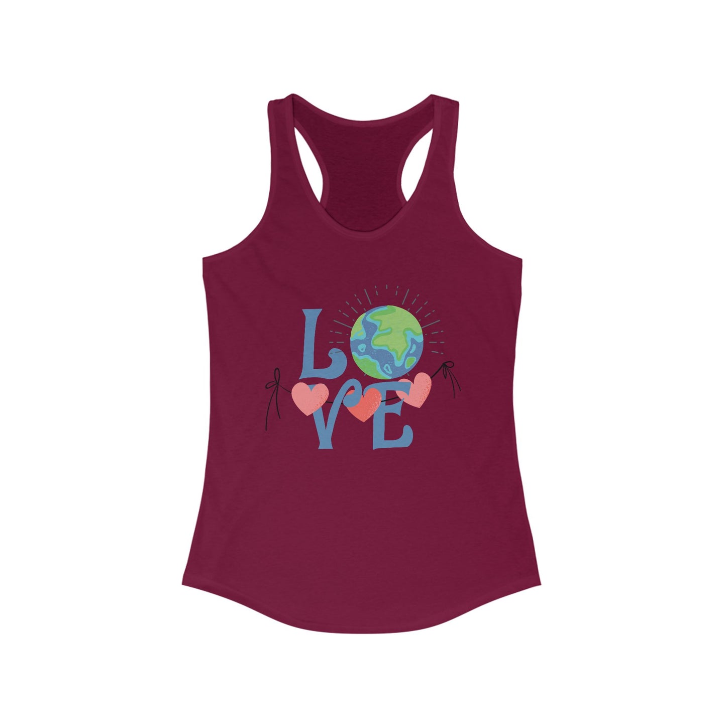 “One Love, One Earth” - Unity Racerback Tank
