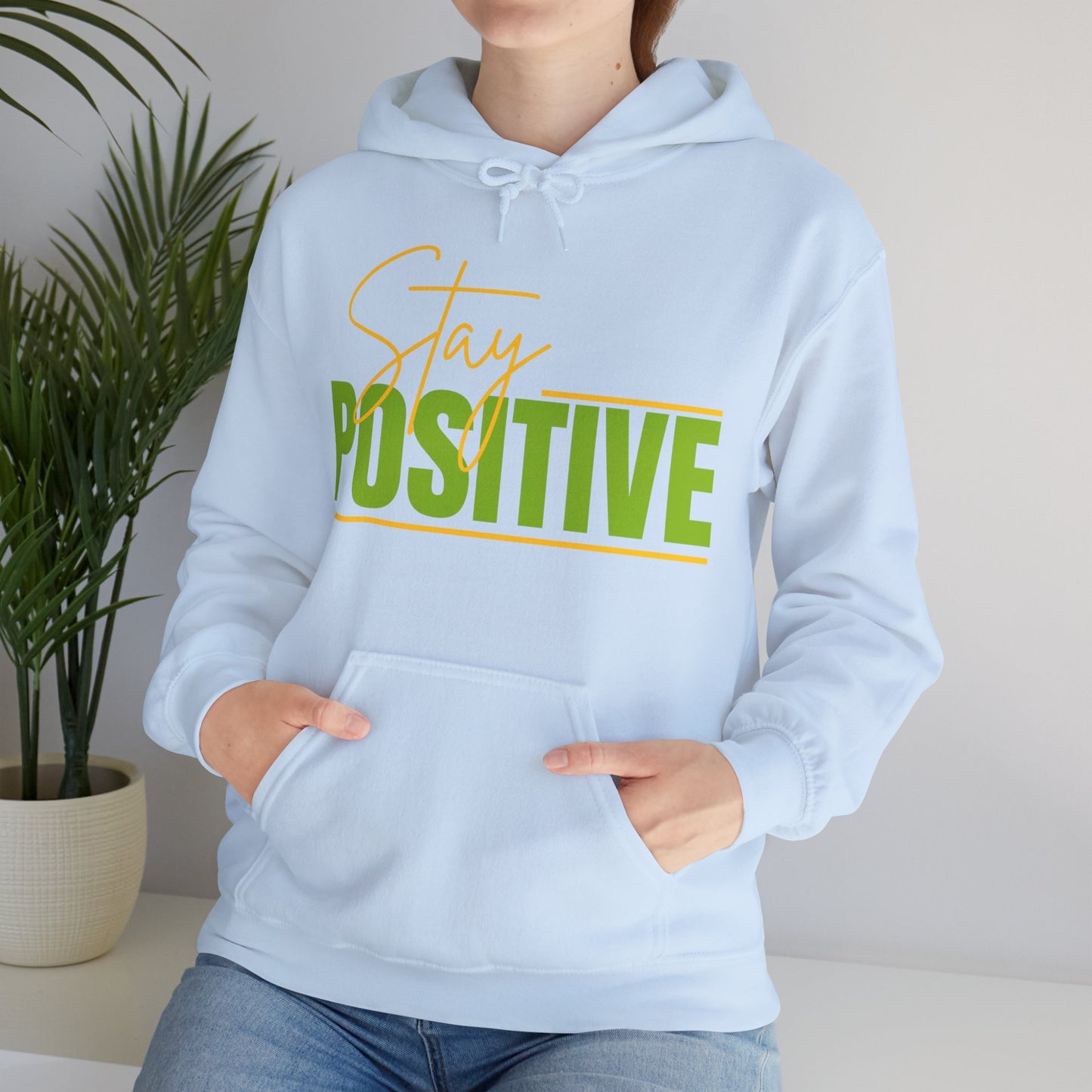 🌞STAY POSITIVE Hoodie — Radiate Light, Wear Your Energy ✨🔥