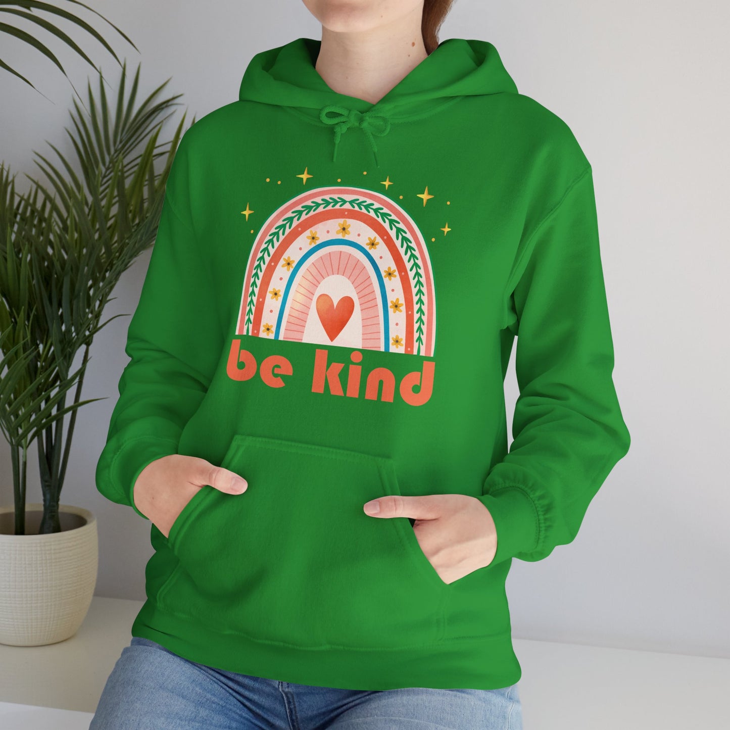 🌈💫Be Kind Cosmic Rainbow Hoodie 🌈✨