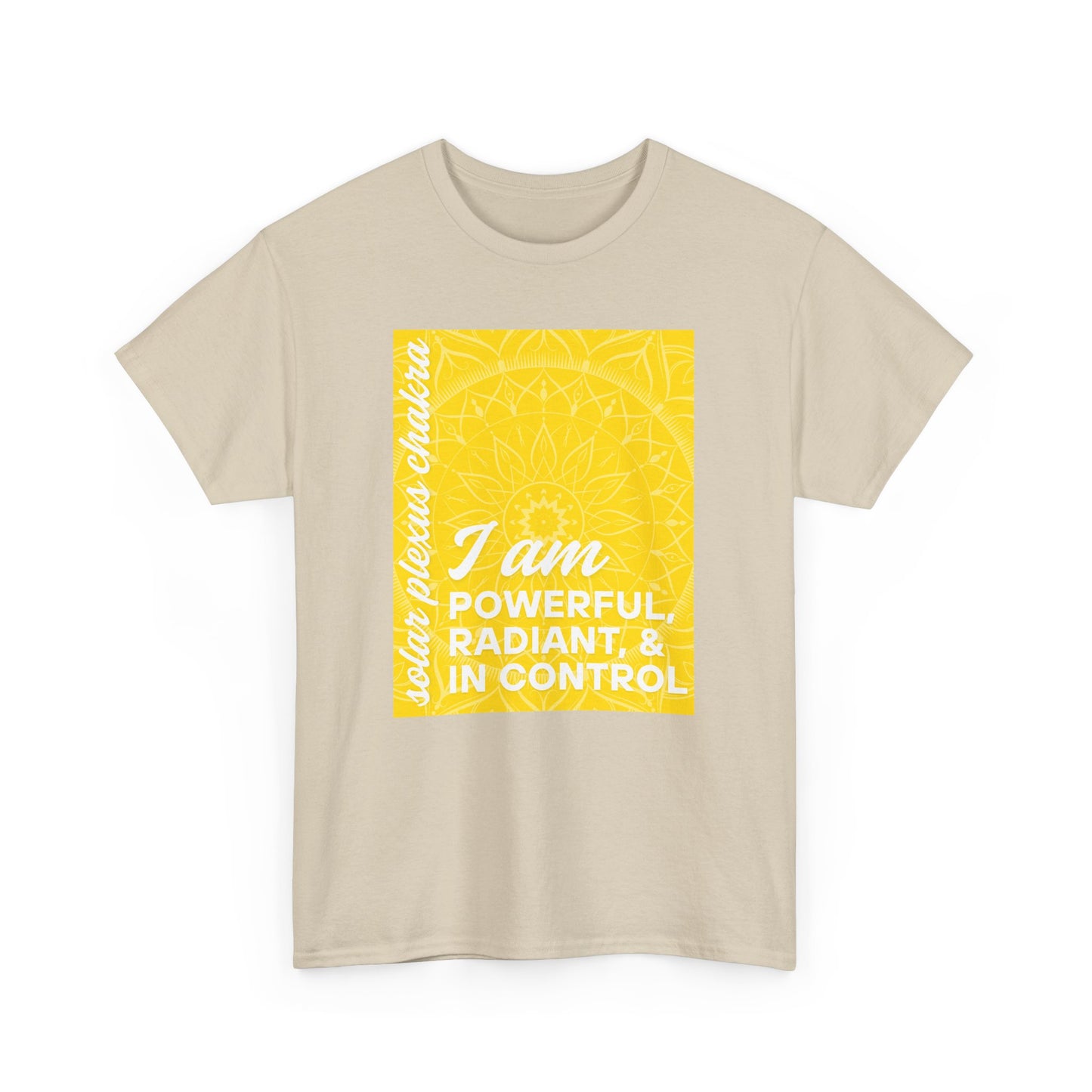 ☀️Radiant Power Heavy Cotton Tee - Own Your Inner Fire