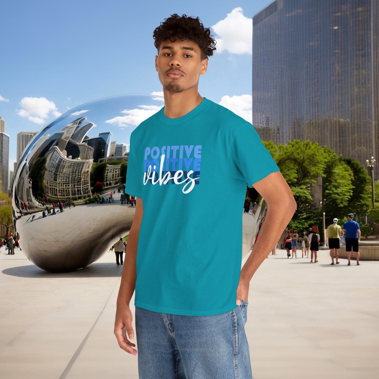 ⚡ POSITIVE FREQUENCY — Menaste™ T-Shirt