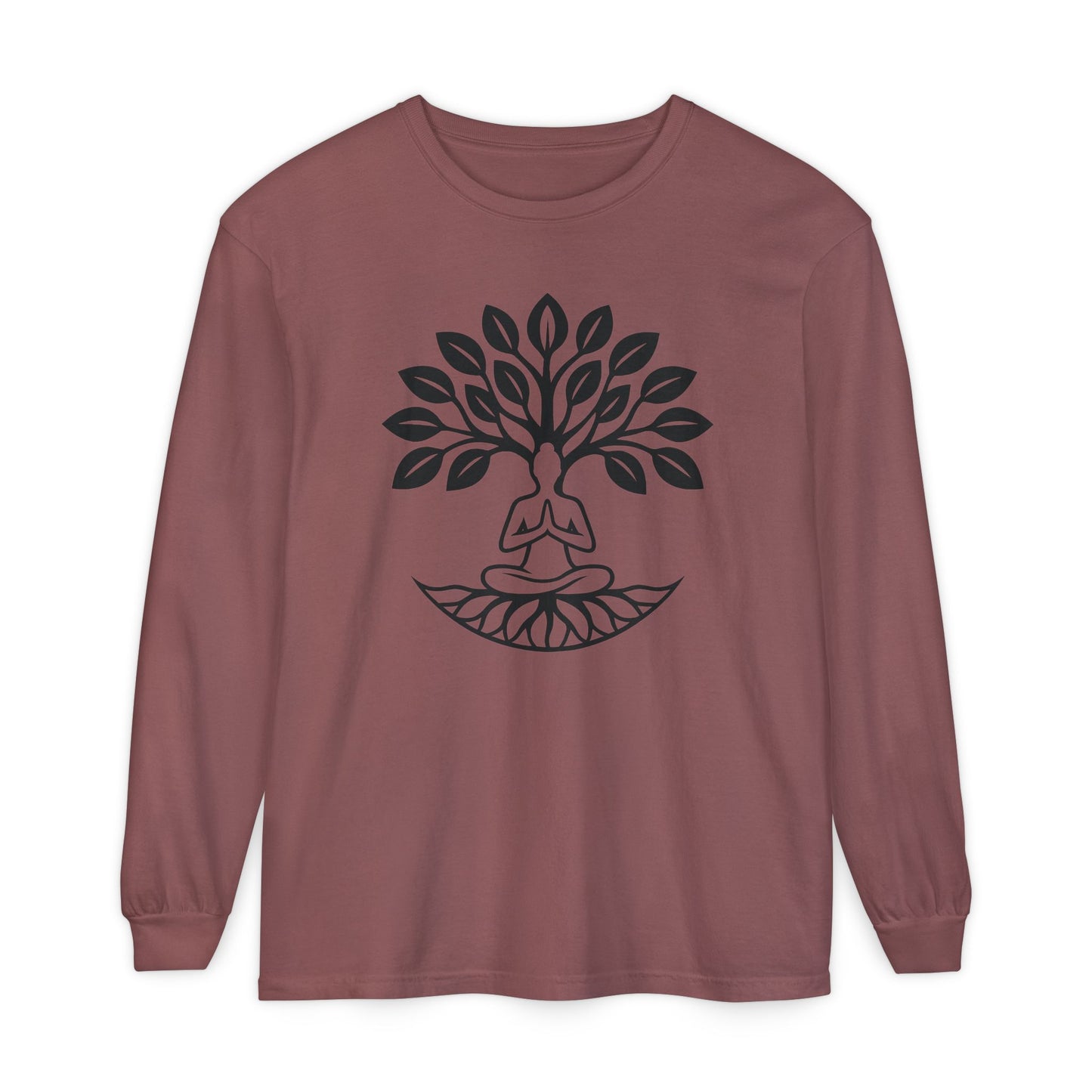 🌳Rooted in Stillness - Tree of Self - Long Sleeve Tee