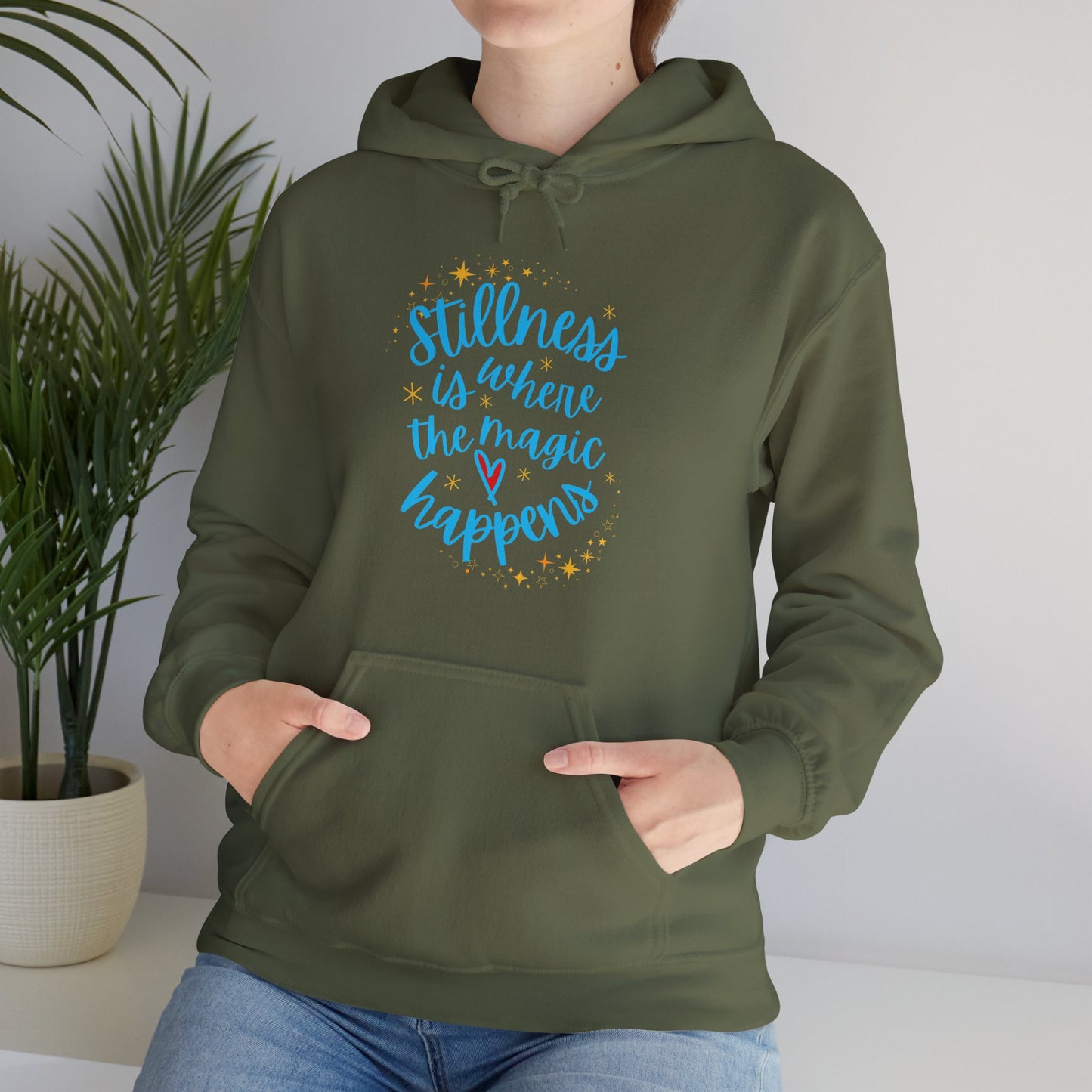 ✨Stillness is Where the Magic Happens - Cozy Hoodie✨