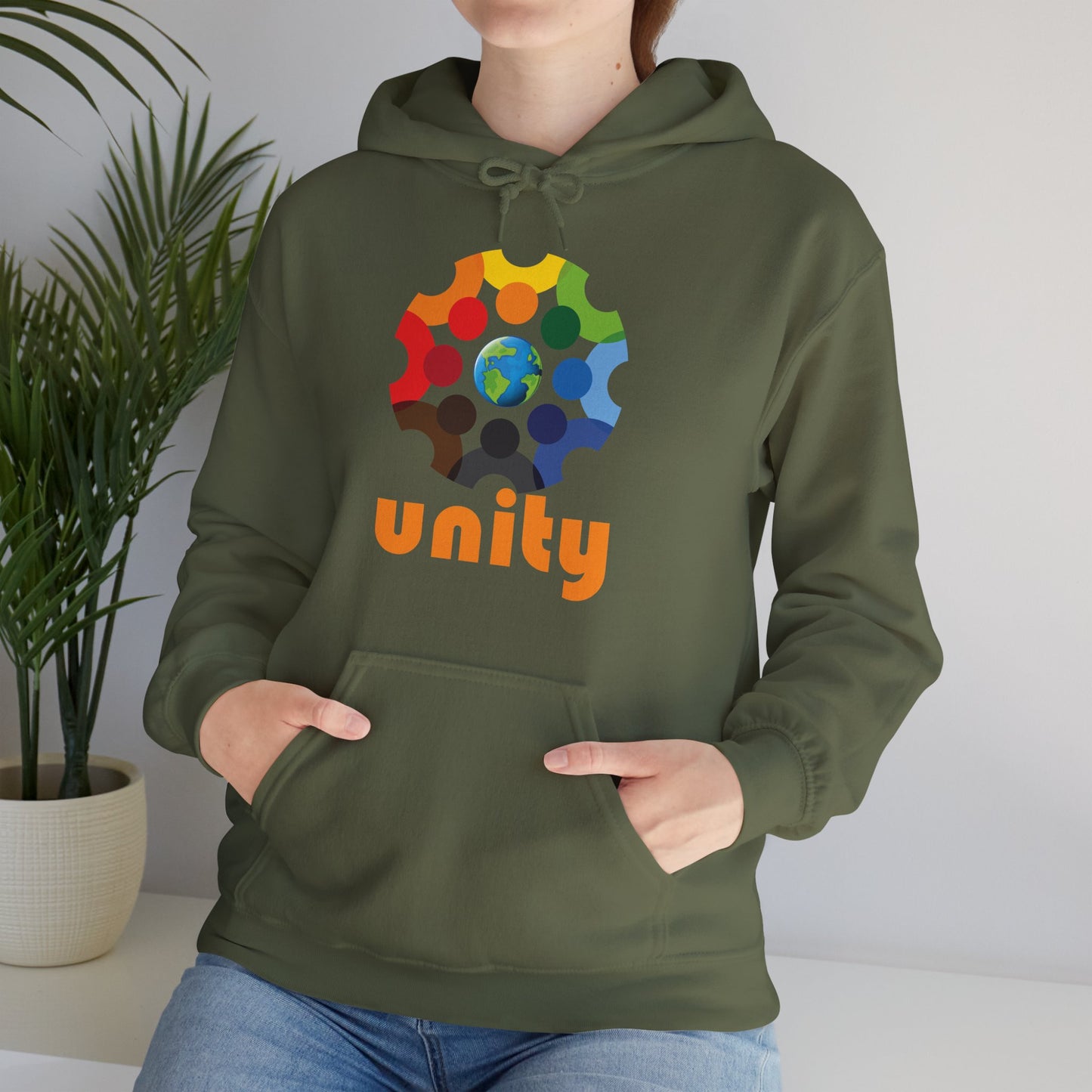 🌍UNITY Hoodie — Wear the Message, Live the Meaning✨