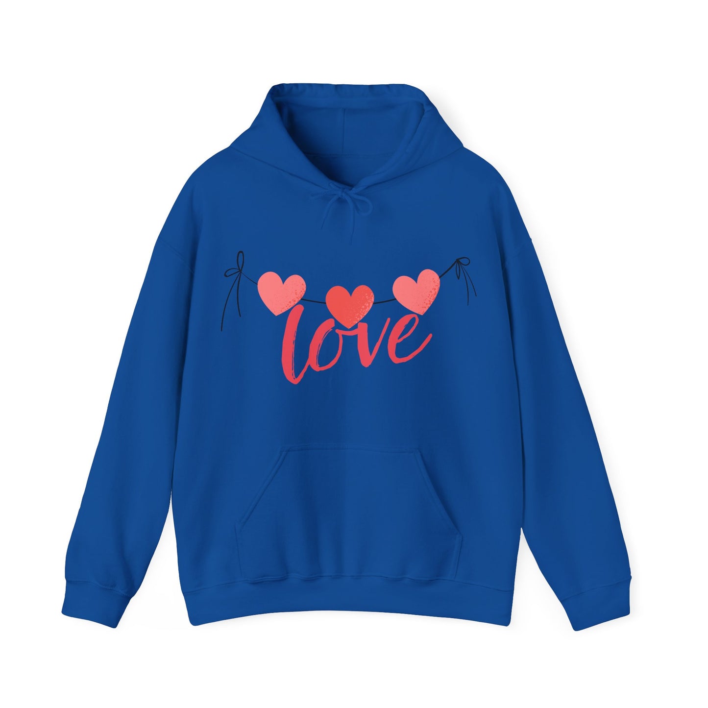 Three hearts, one message - Cozy Hoodie💗💗💗✨