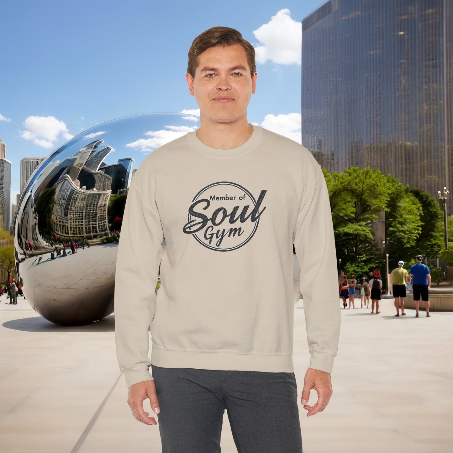 💪 Menaste “Member of the Soul Gym” Sweatshirt