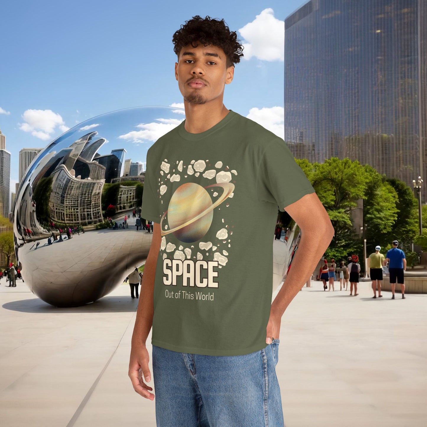 🌌 Menaste "Out of This World" — Cosmic Expansion Tee