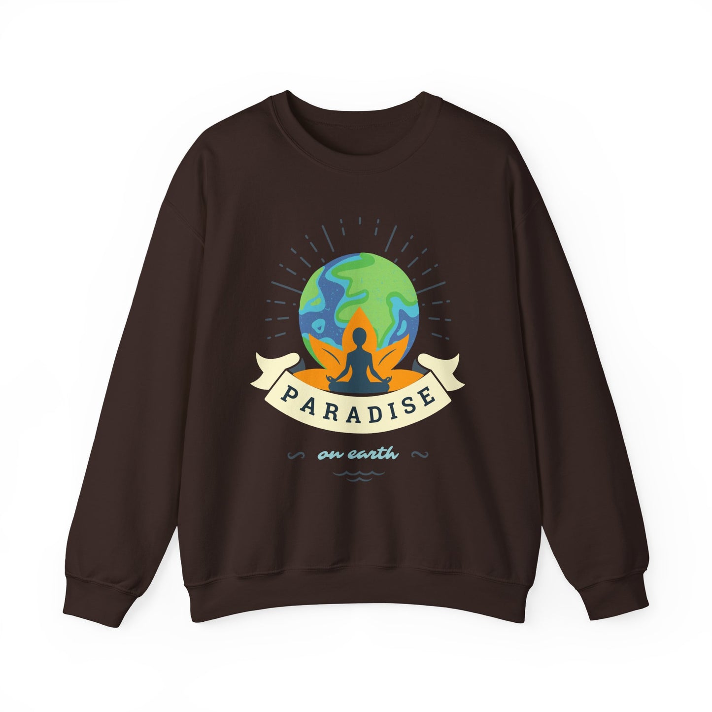 🌏Paradise on Earth - "Find Your Stillness, Find Your Heaven" Crewneck Sweatshirt