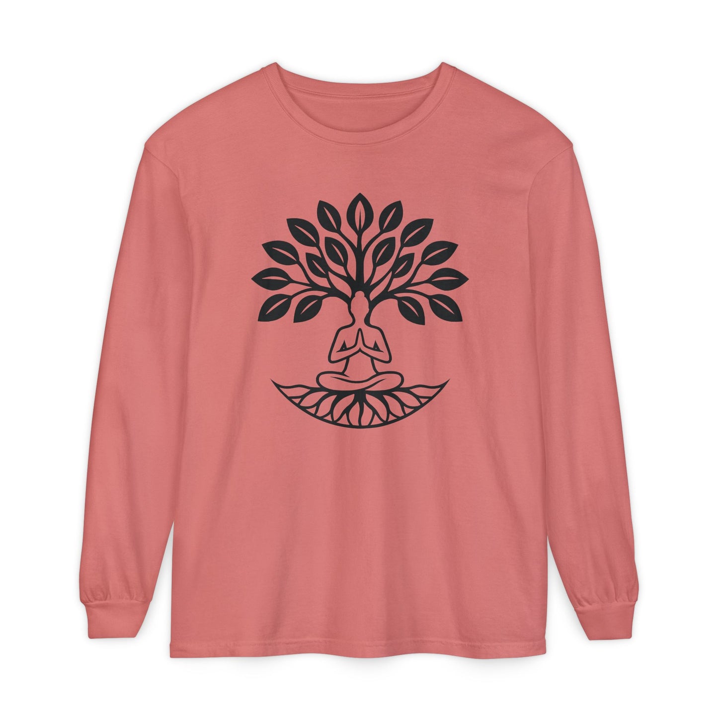 🌳Rooted in Stillness - Tree of Self - Long Sleeve Tee