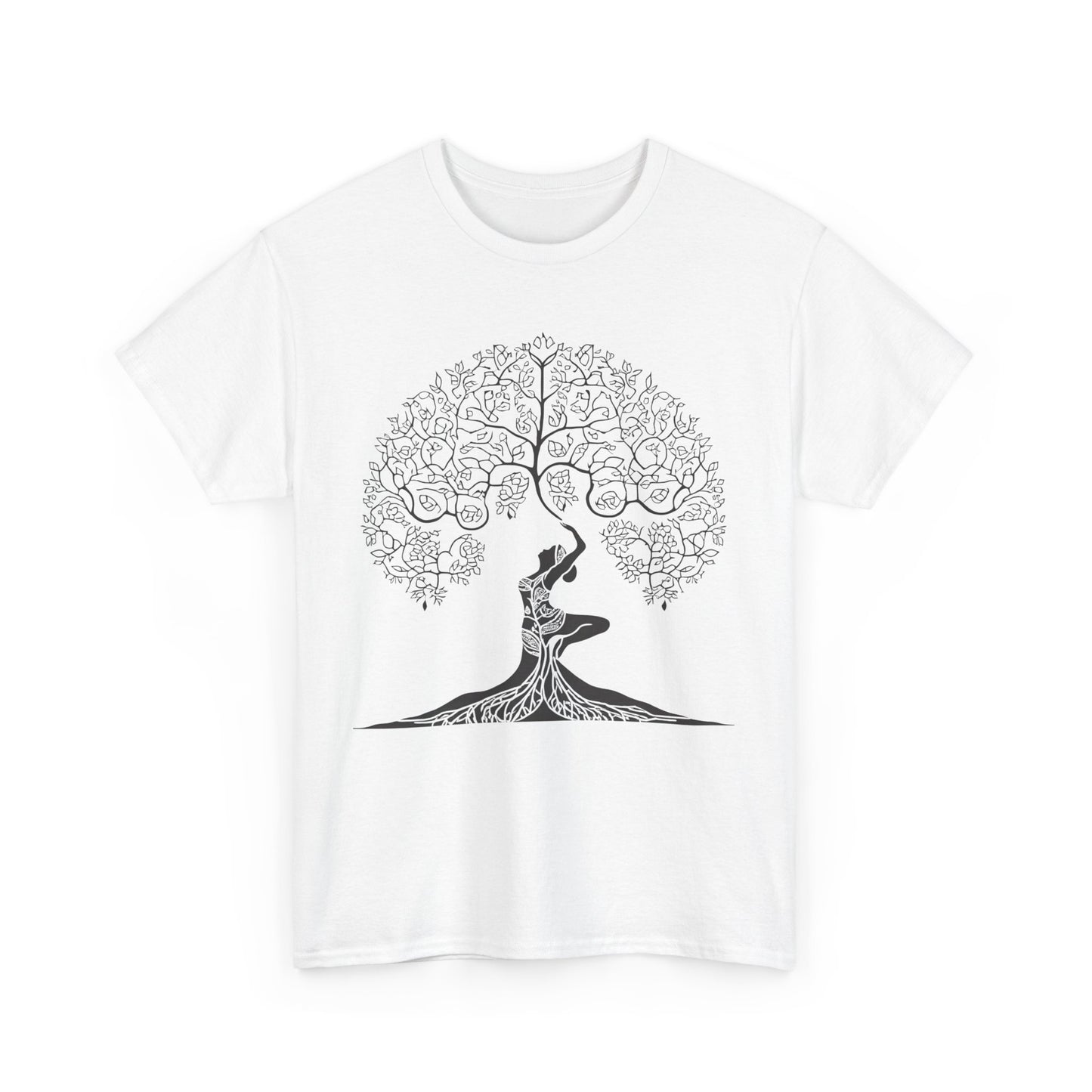 🌳Tree of Her: Divine Roots Heavy Cotton Tee