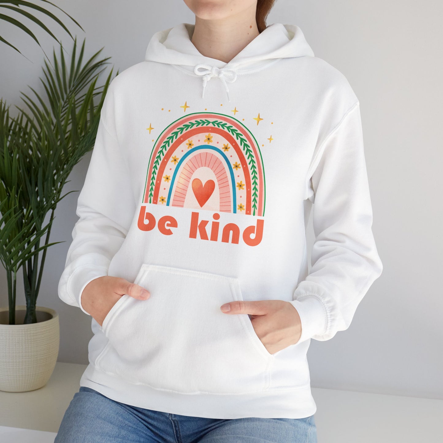🌈💫Be Kind Cosmic Rainbow Hoodie 🌈✨