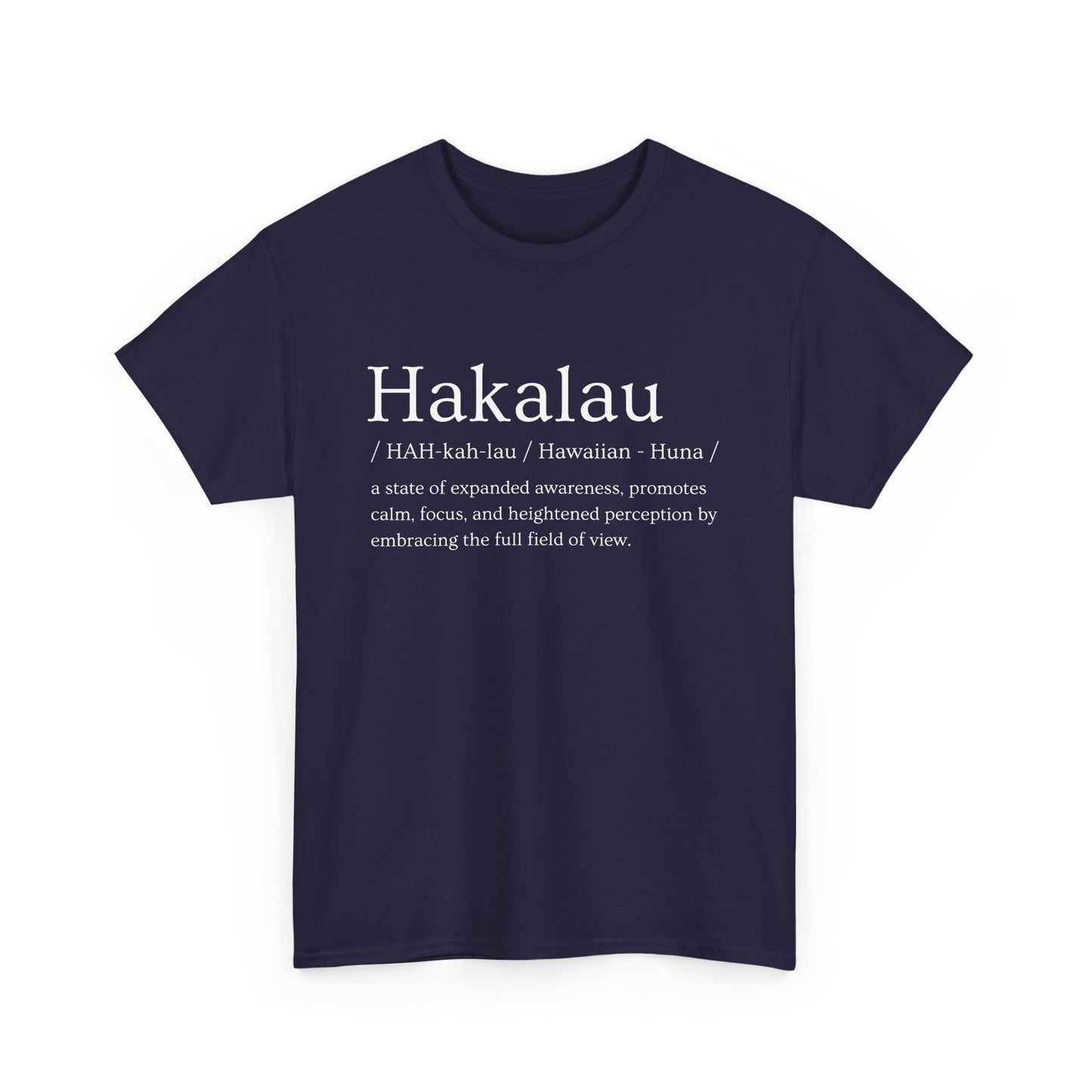 🌴Hakalau Awareness Heavy Cotton Tee - Expand Your Focus