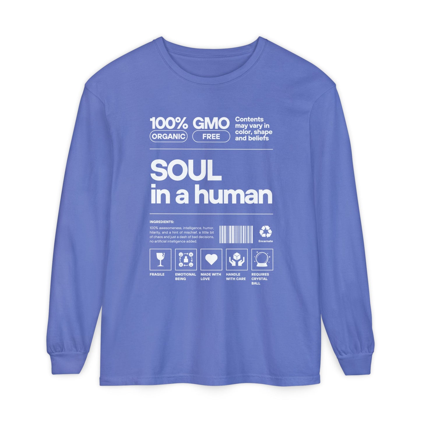 🌟Soul in a Human FUN Fact - Long Sleeve Tee