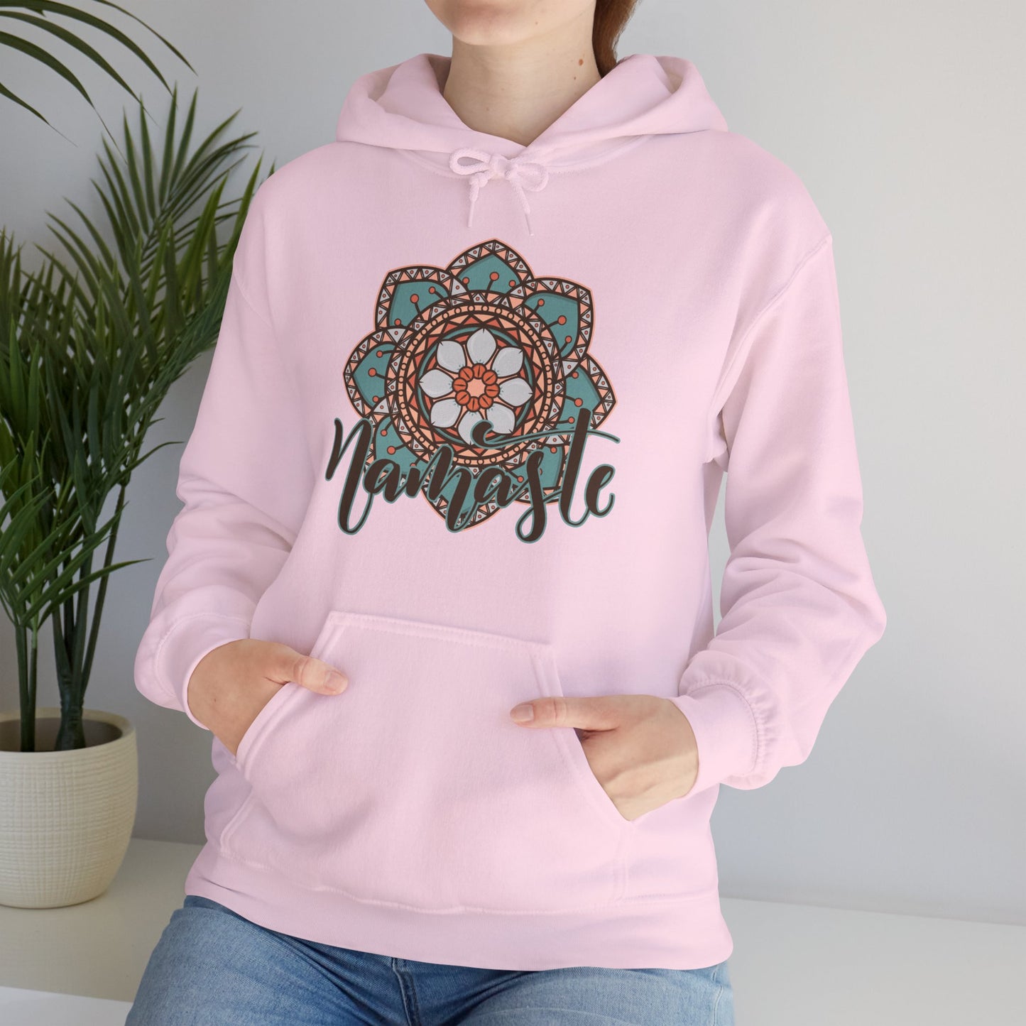 Namaste Hoodie – Wearable Calm & Inner Light🌸🕊️