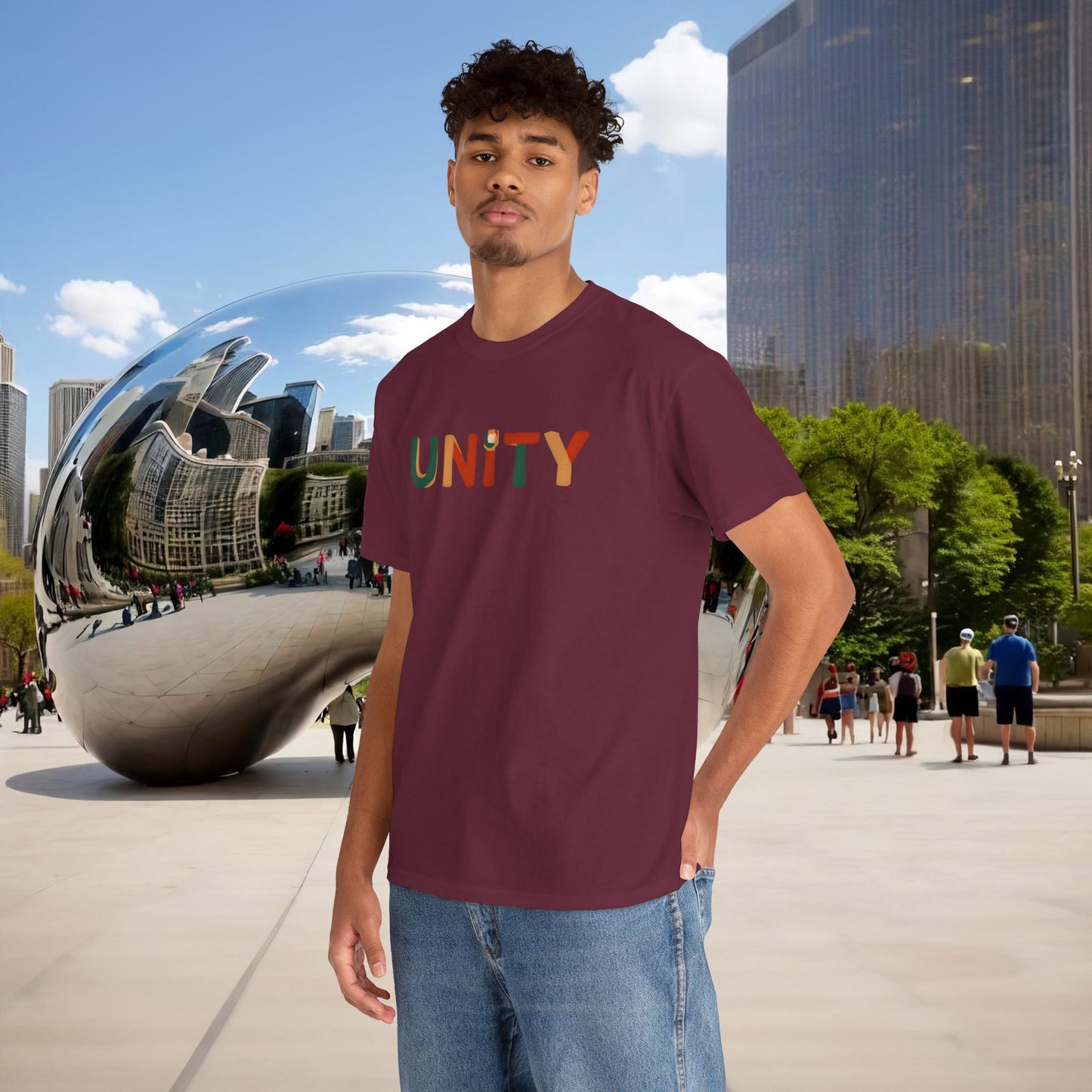 🌍 Menaste “UNITY” Tee — One Breath. One Tribe.