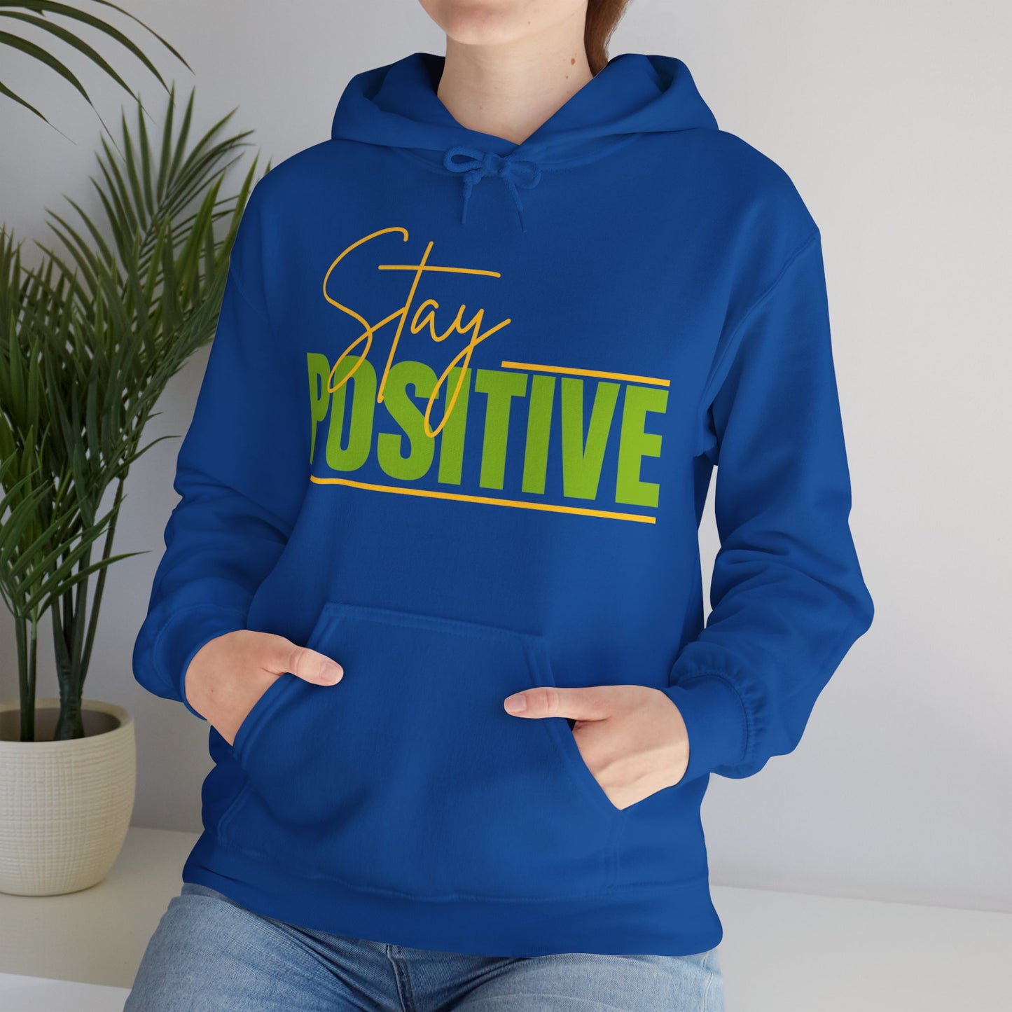 🌞STAY POSITIVE Hoodie — Radiate Light, Wear Your Energy ✨🔥