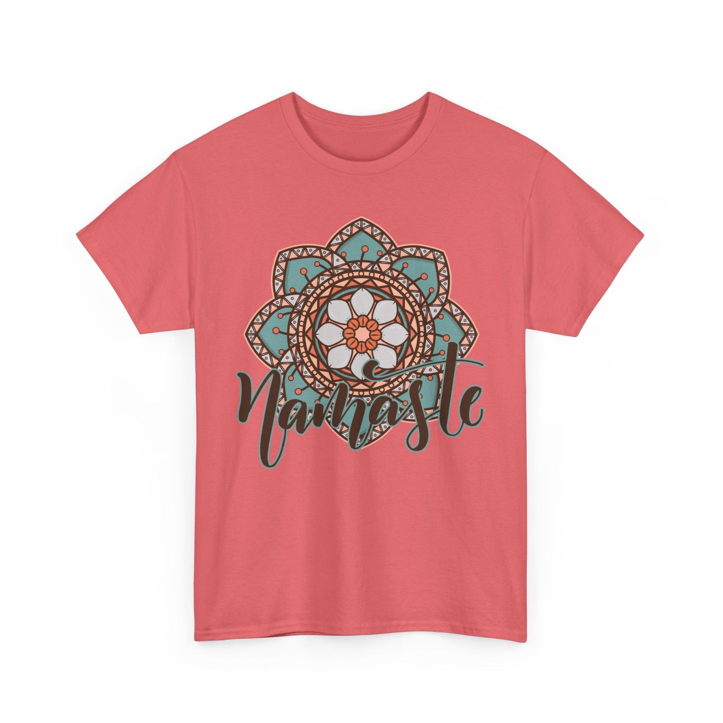 Namaste Vibes- Vintage Mandala Spirit Heavy Cotton Tee