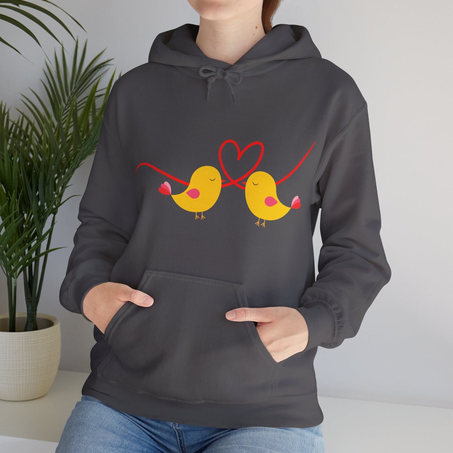 🕊️“Two Souls, One Heart” Hoodie – A Cozy Embrace of Love & Connection