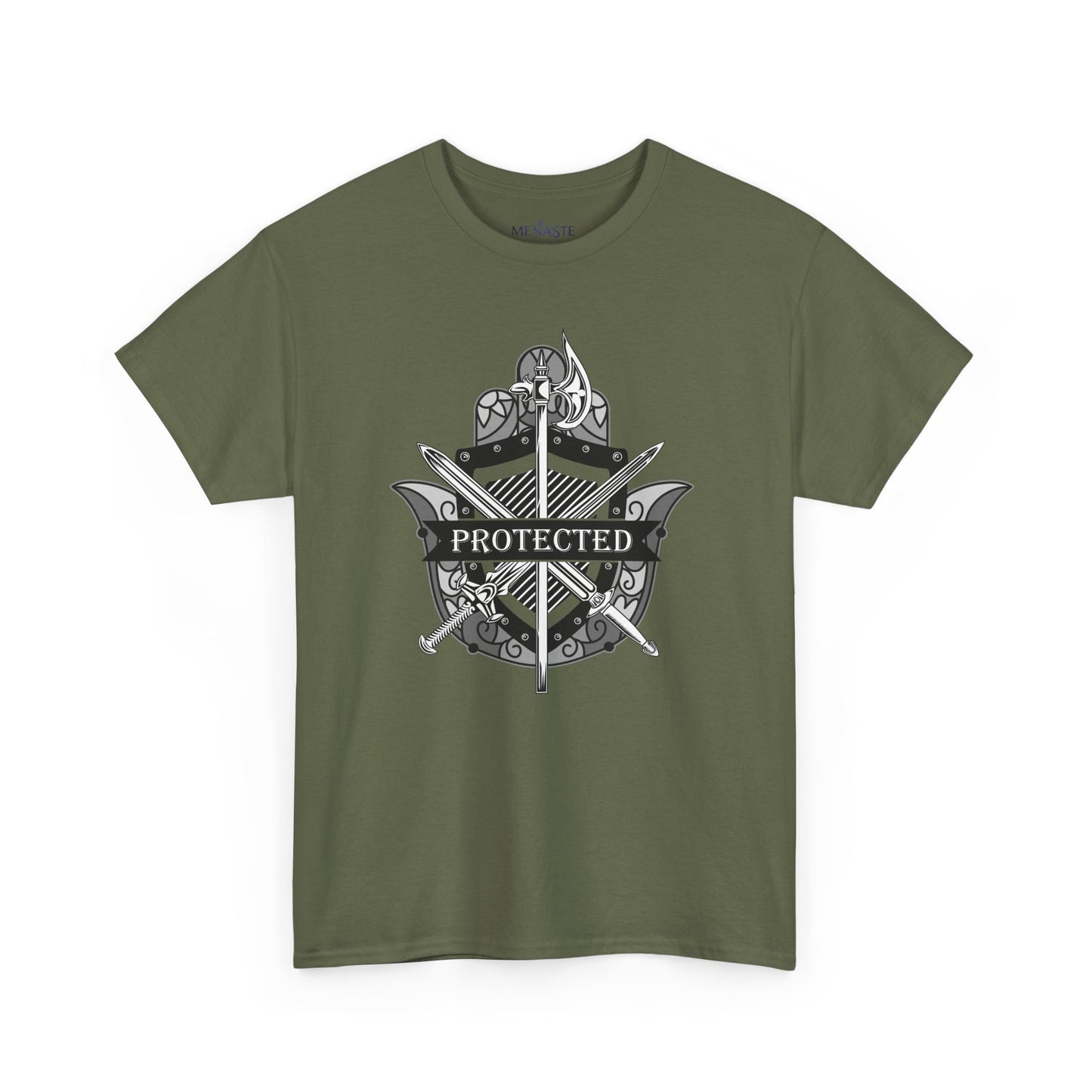 🛡️✋ PROTECTED — The Warrior’s Hamsa Shield Tee (Menaste Edition)