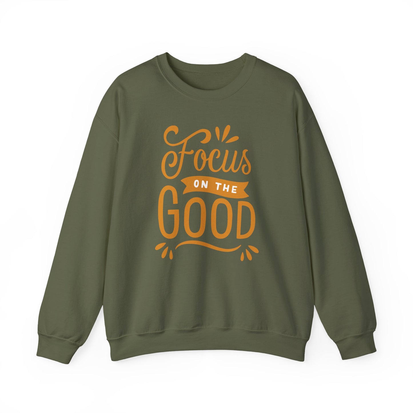 🌼Focus on the Good - Wearable Light for the Soul Crewneck Sweatshirt