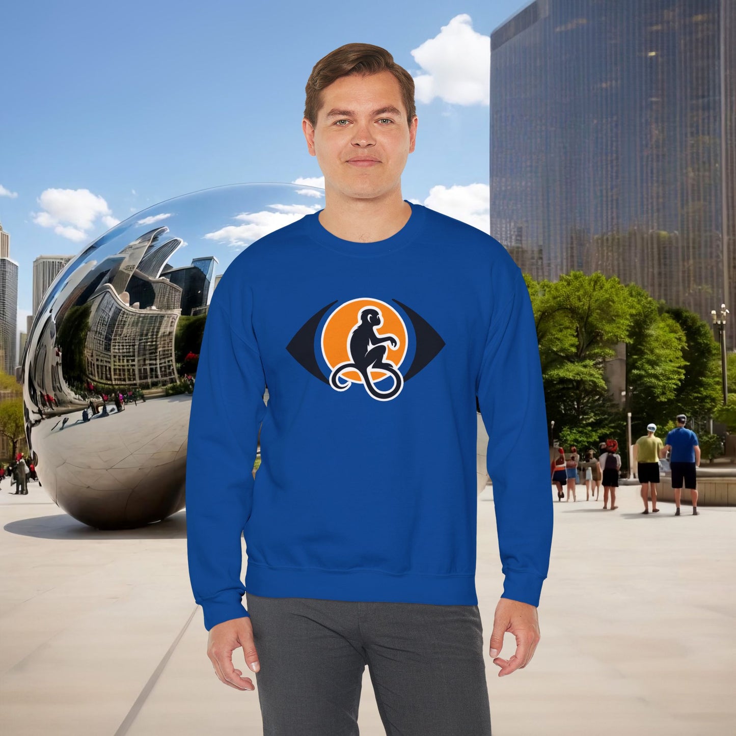 🌑 THE THREE STATES OF MIND — Menaste Symbolic Crewneck