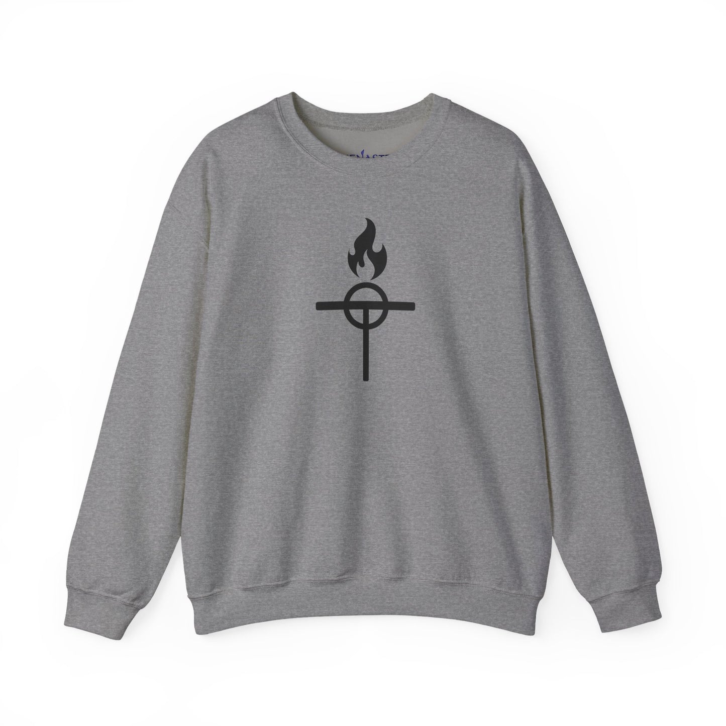 ⚔️ The Warrior Monk Sigil — Menaste Crewneck Sweatshirt (Monastic Edition)